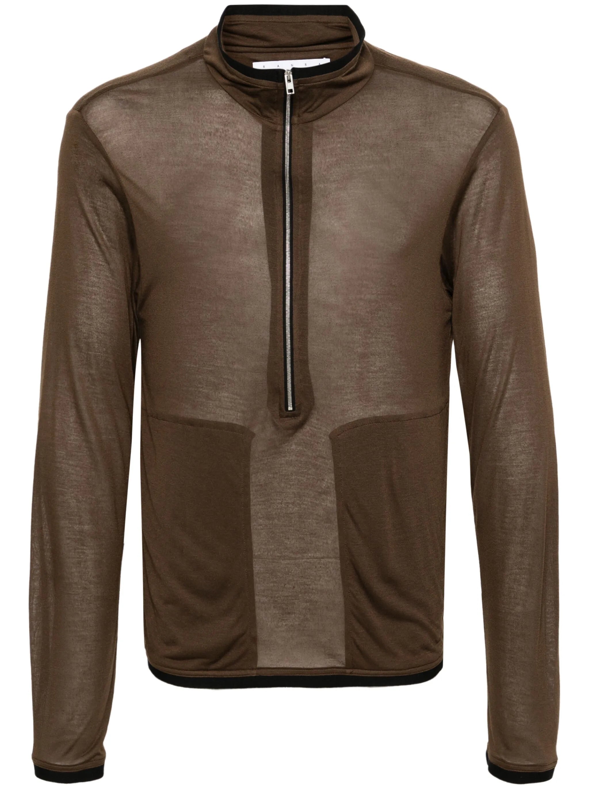 Sidur half-zip modal sweatshirt