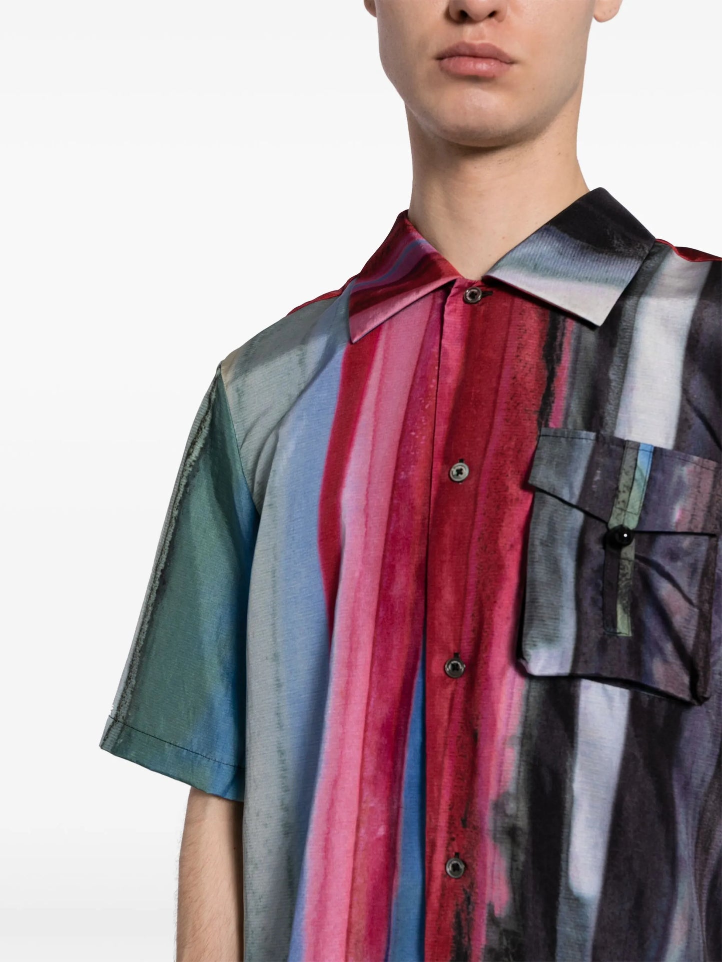 striped cotton shirt