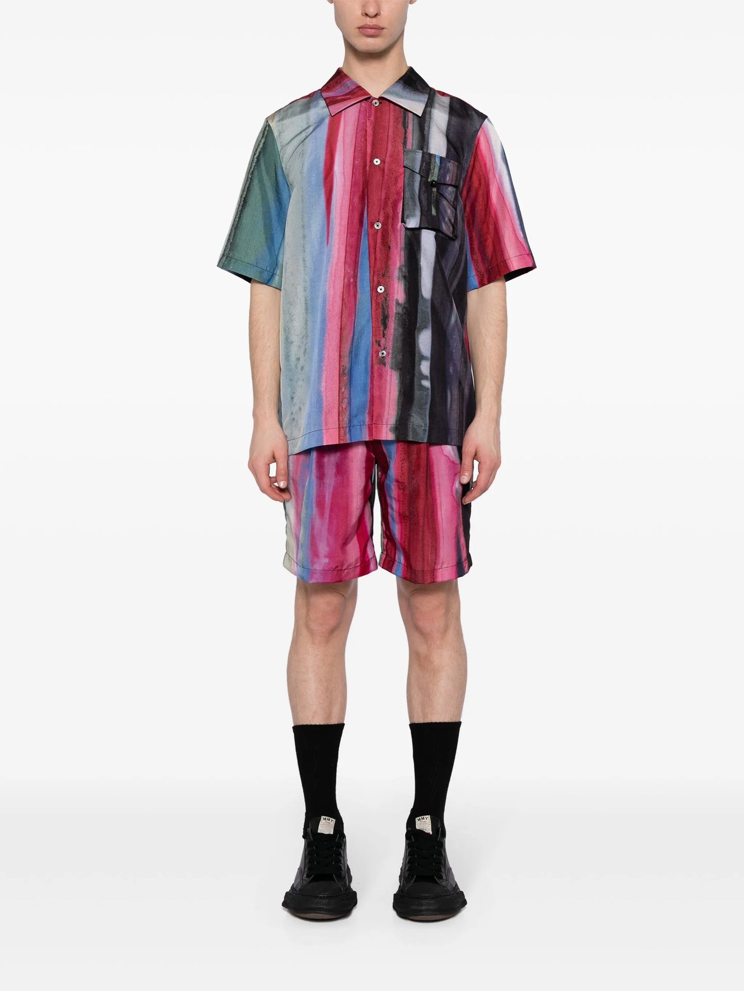 striped cotton shirt