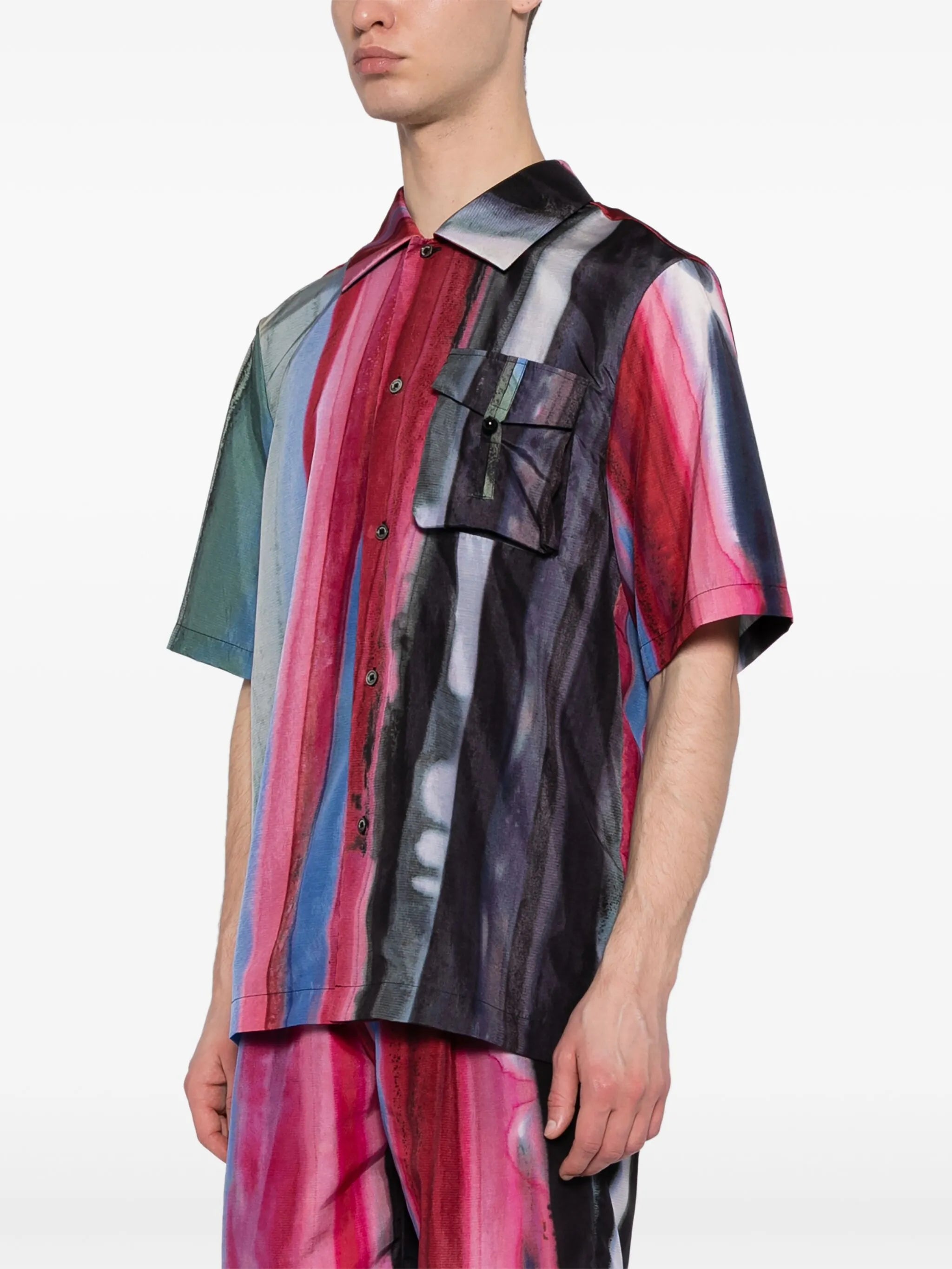striped cotton shirt