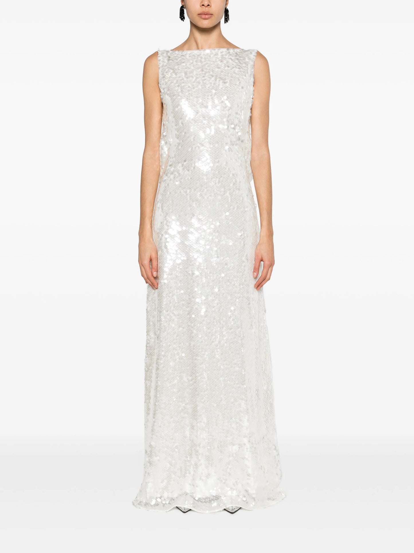 Leoni sequinned gown