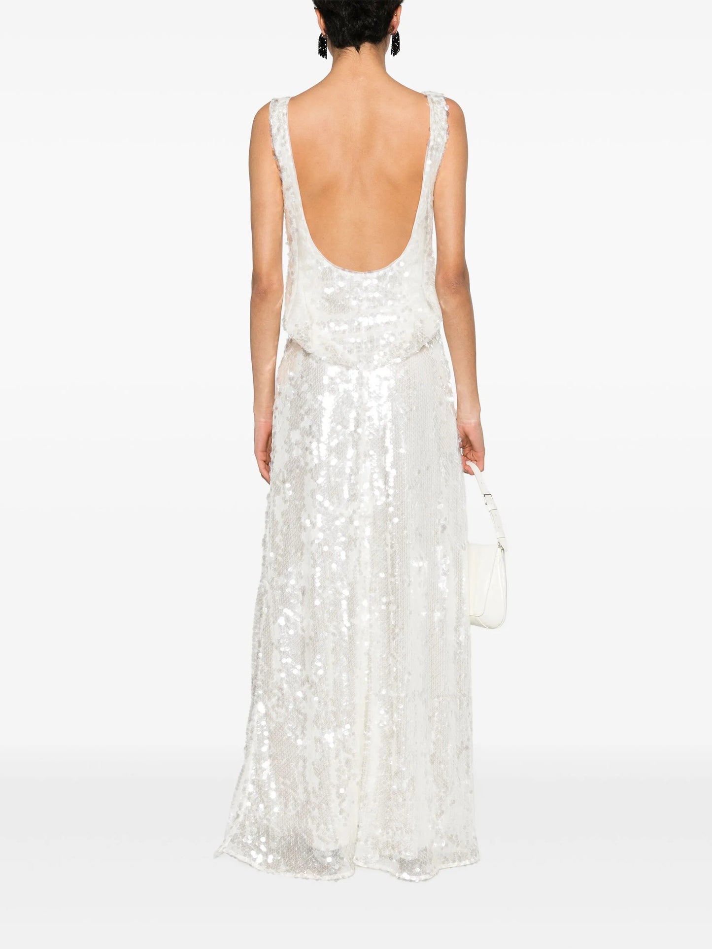 Leoni sequinned gown