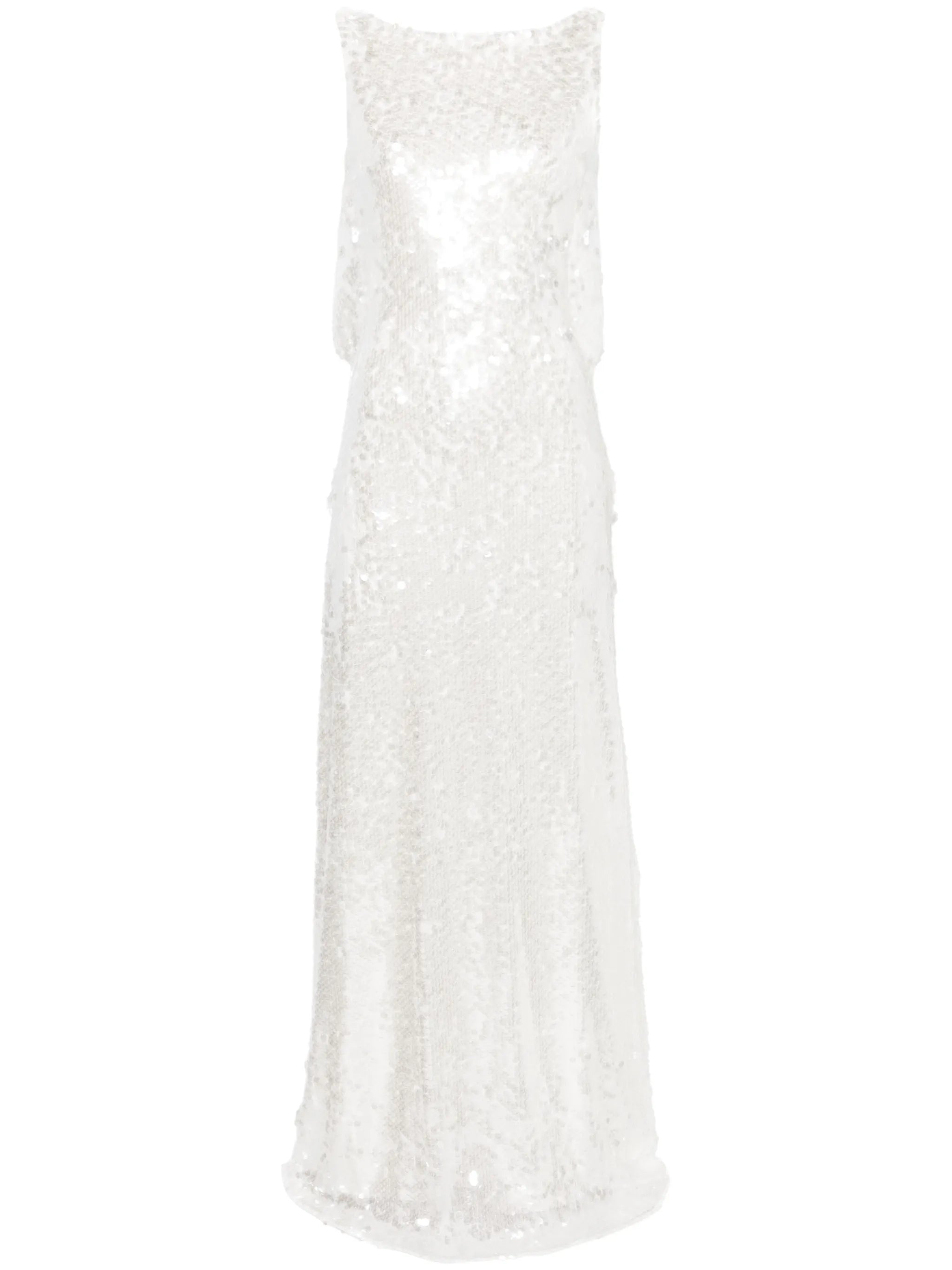 Leoni sequinned gown