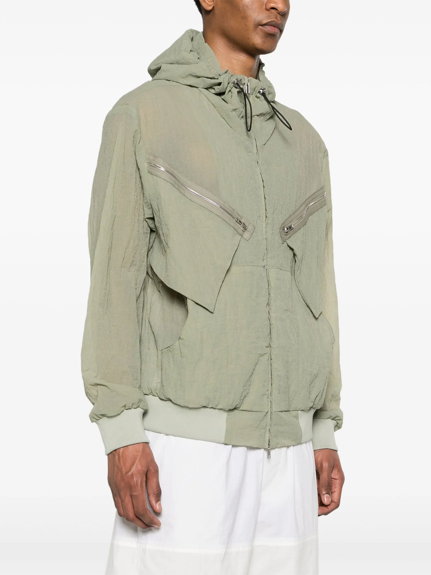 Risar ripstop hooded jacket