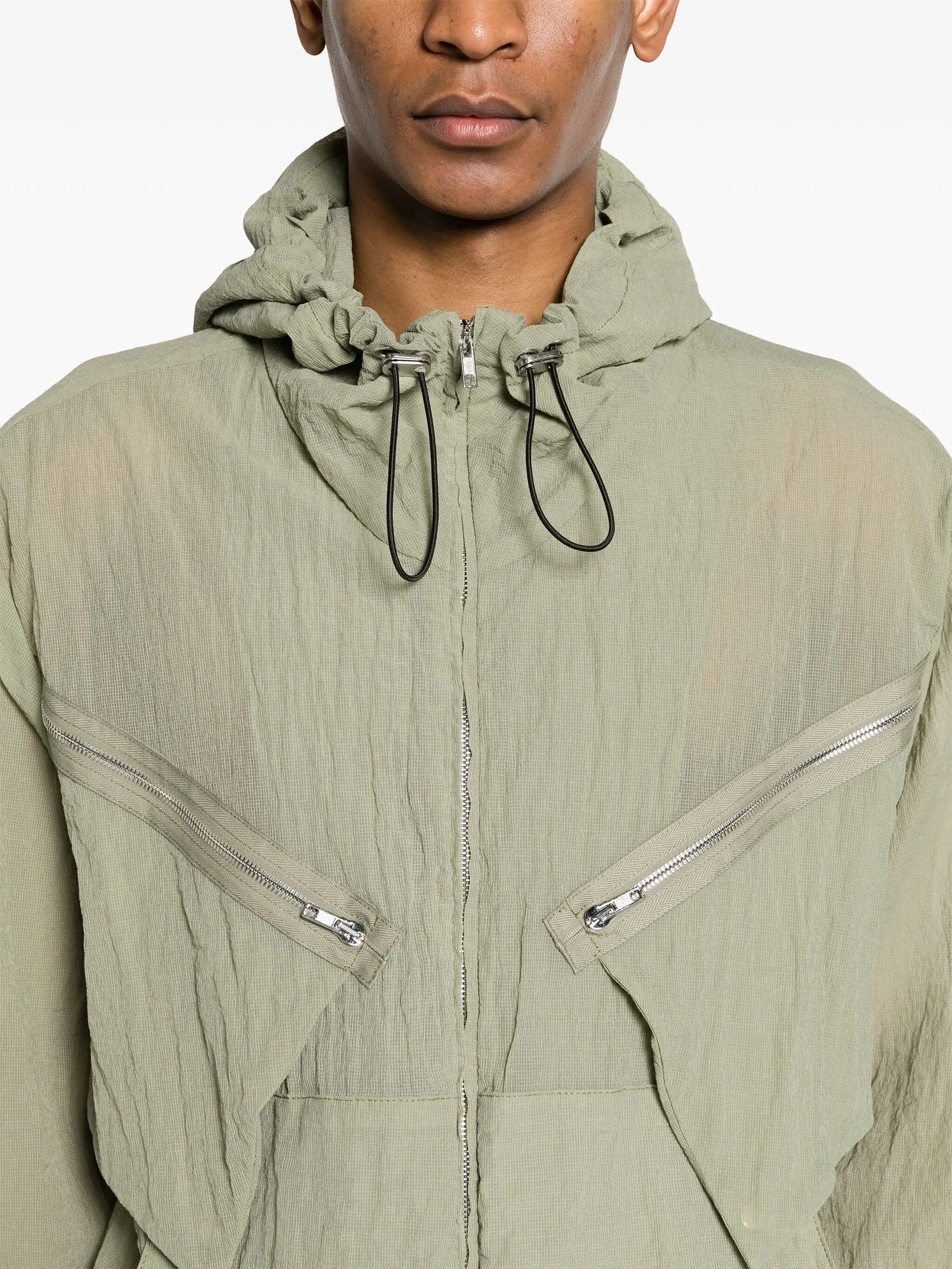 Risar ripstop hooded jacket
