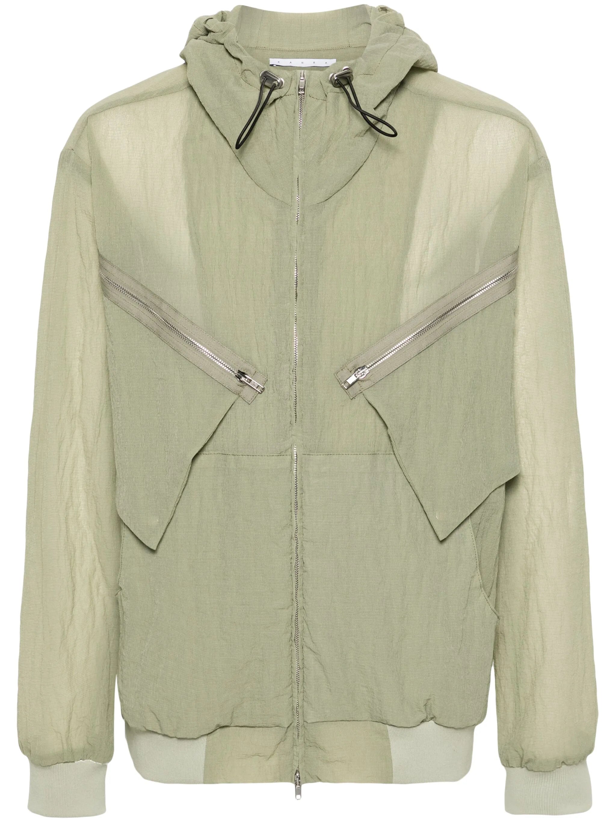 Risar ripstop hooded jacket