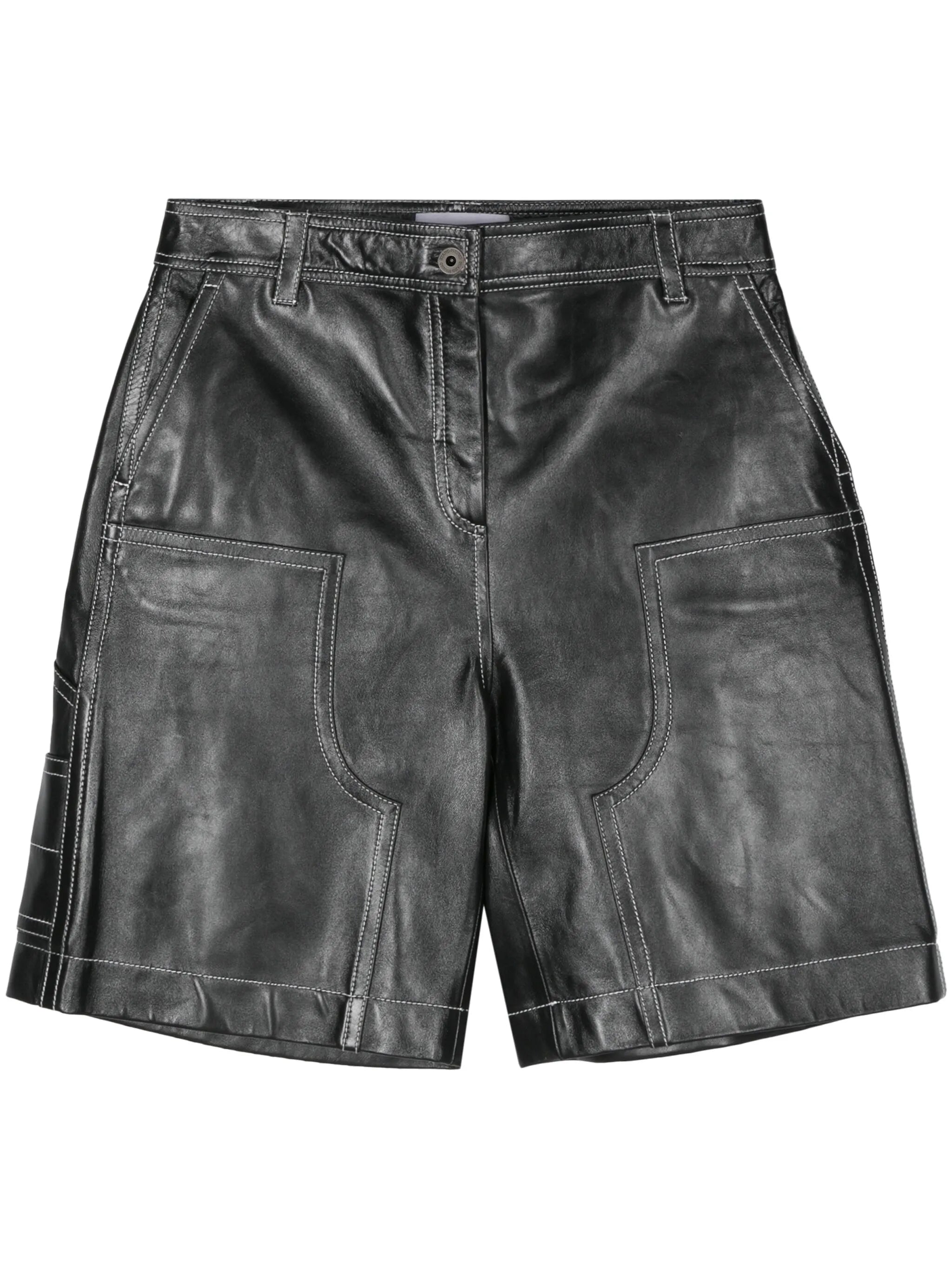 Rue leather shorts
