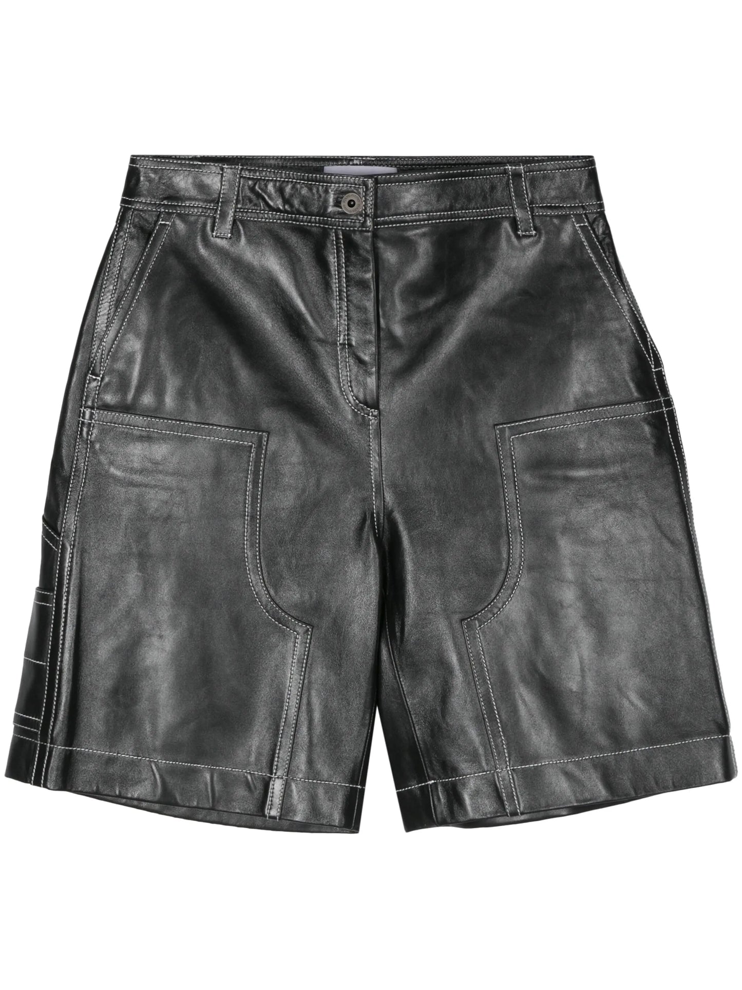 Rue leather shorts