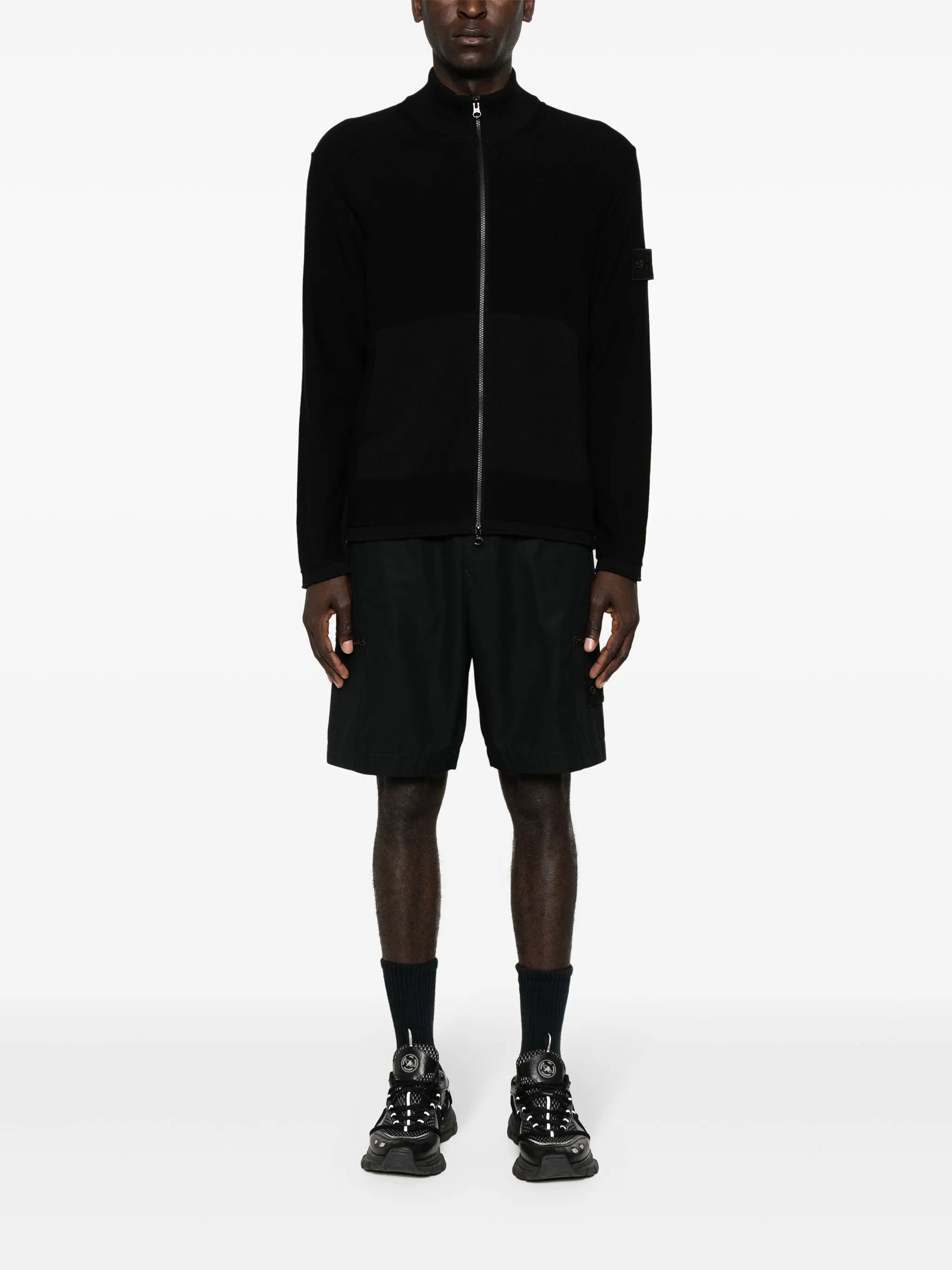 Ghost zip-up jumper