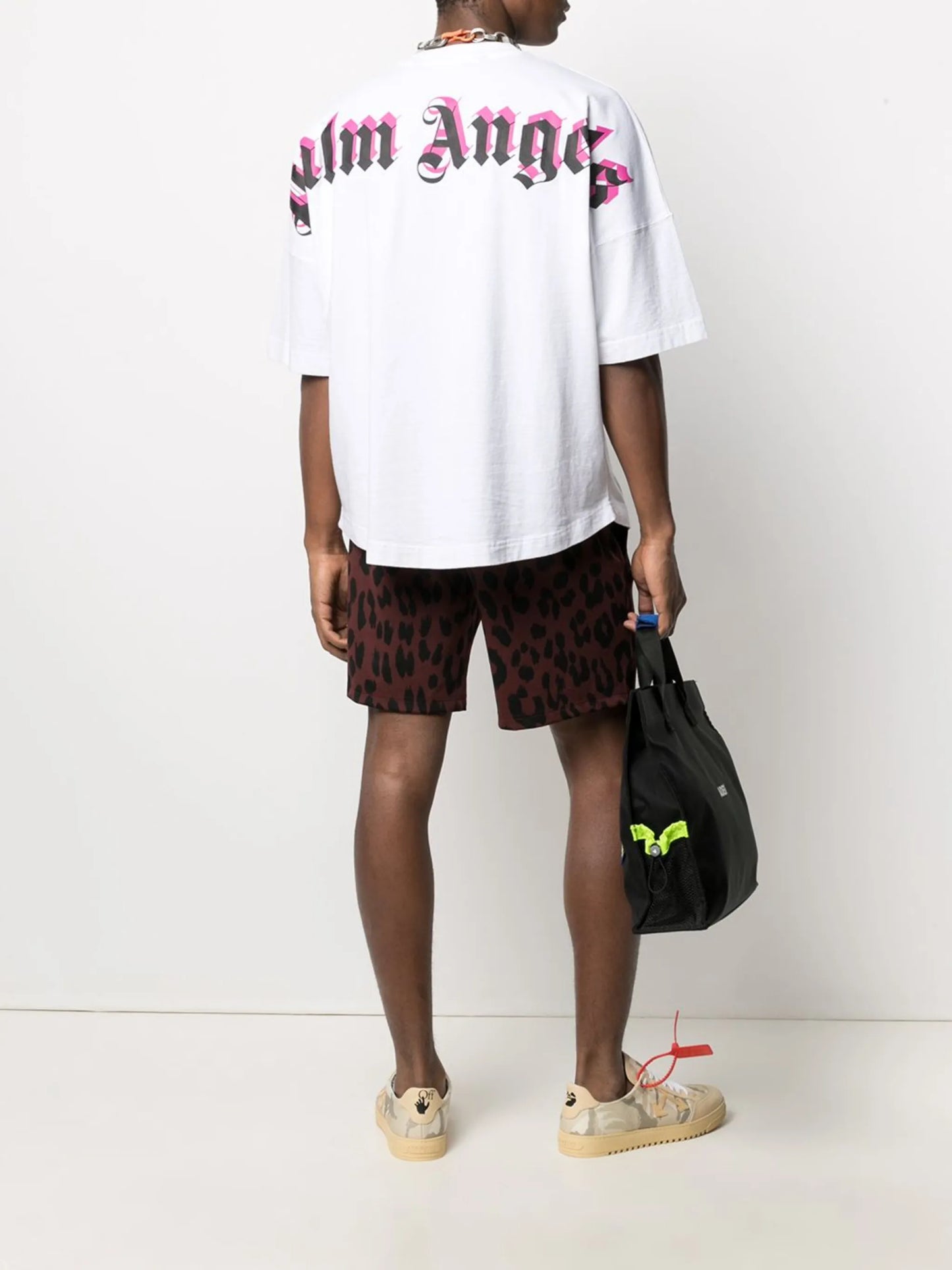 logo-print cotton T-shirt