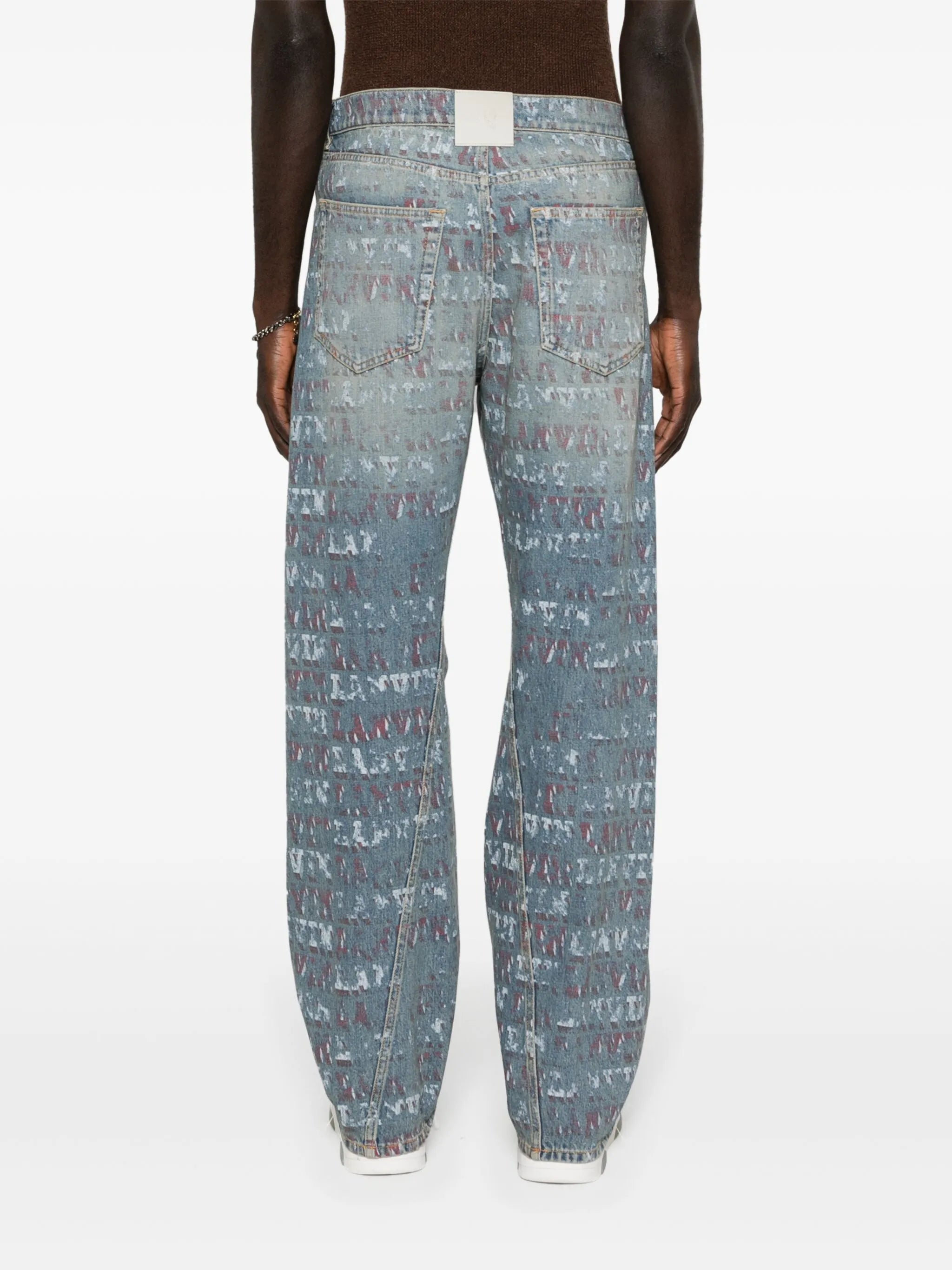 x Future logo-print jeans