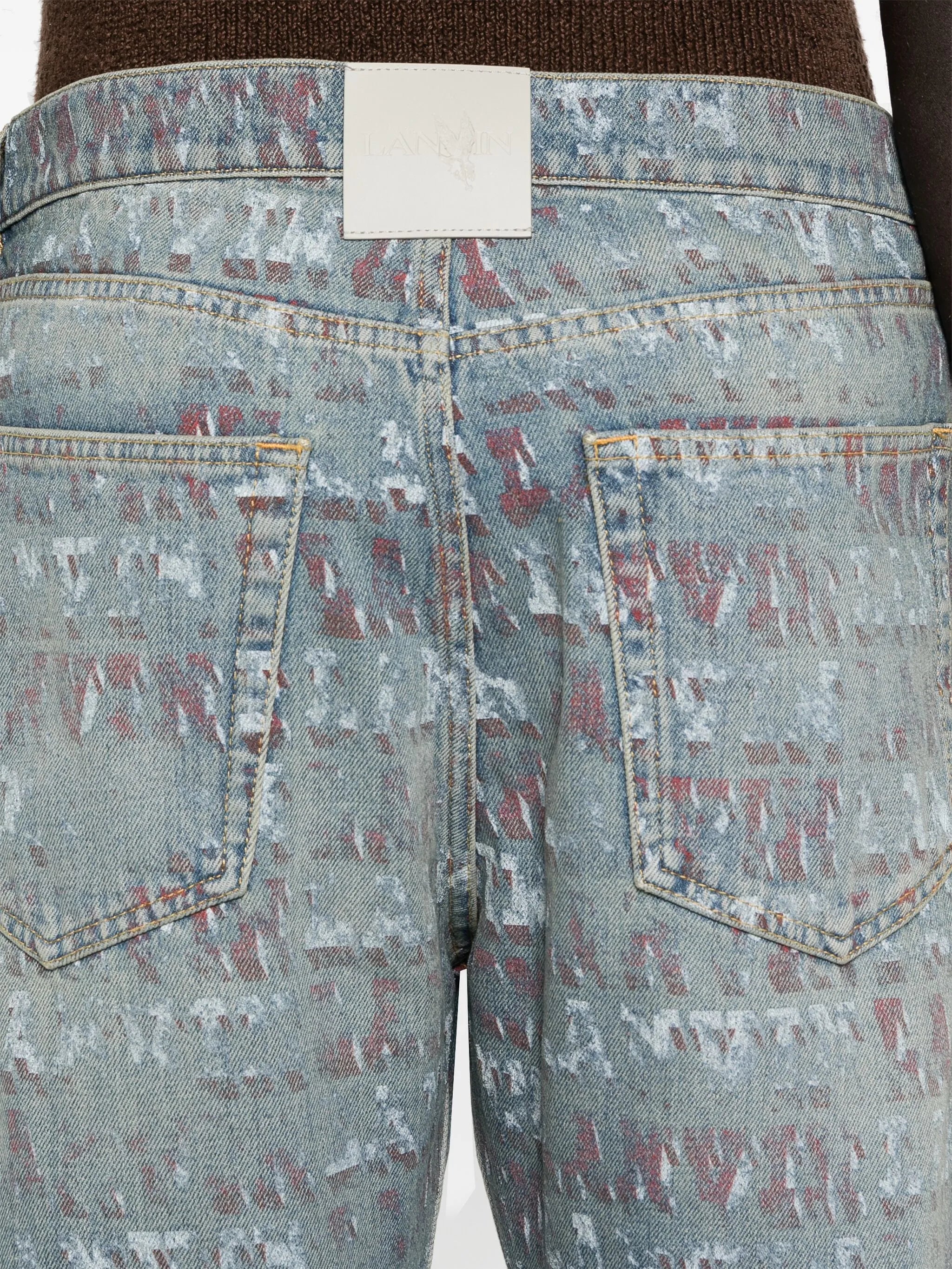 x Future logo-print jeans