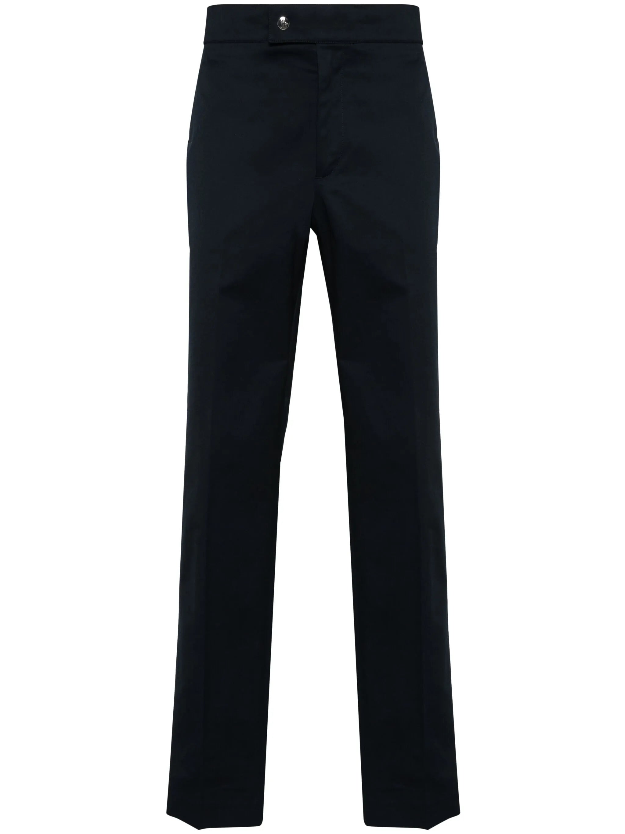 striped-detail tapered trousers