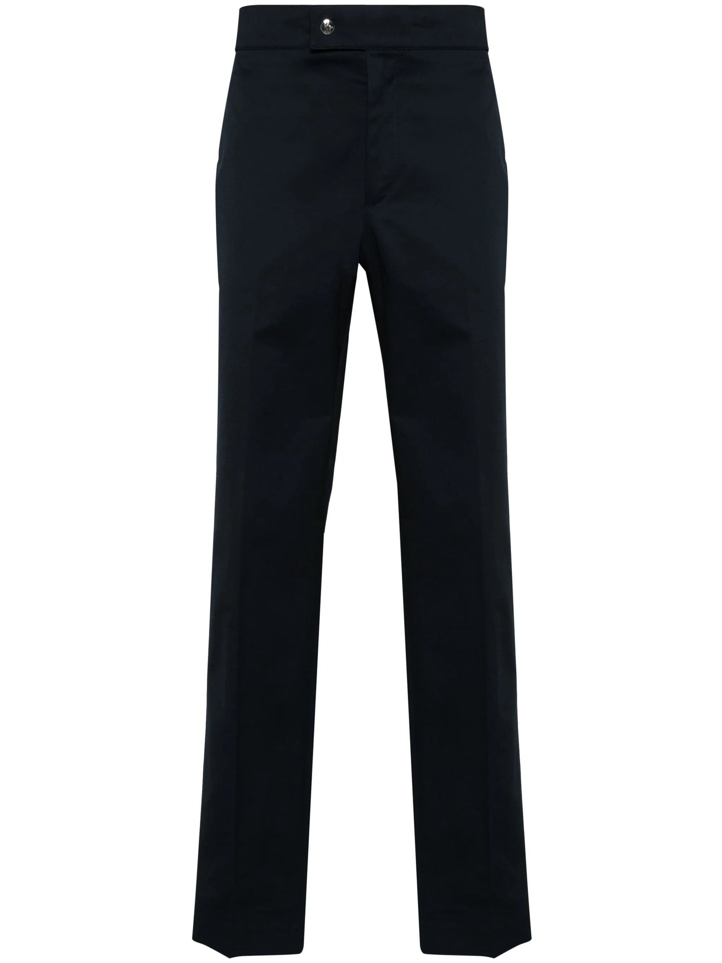 striped-detail tapered trousers