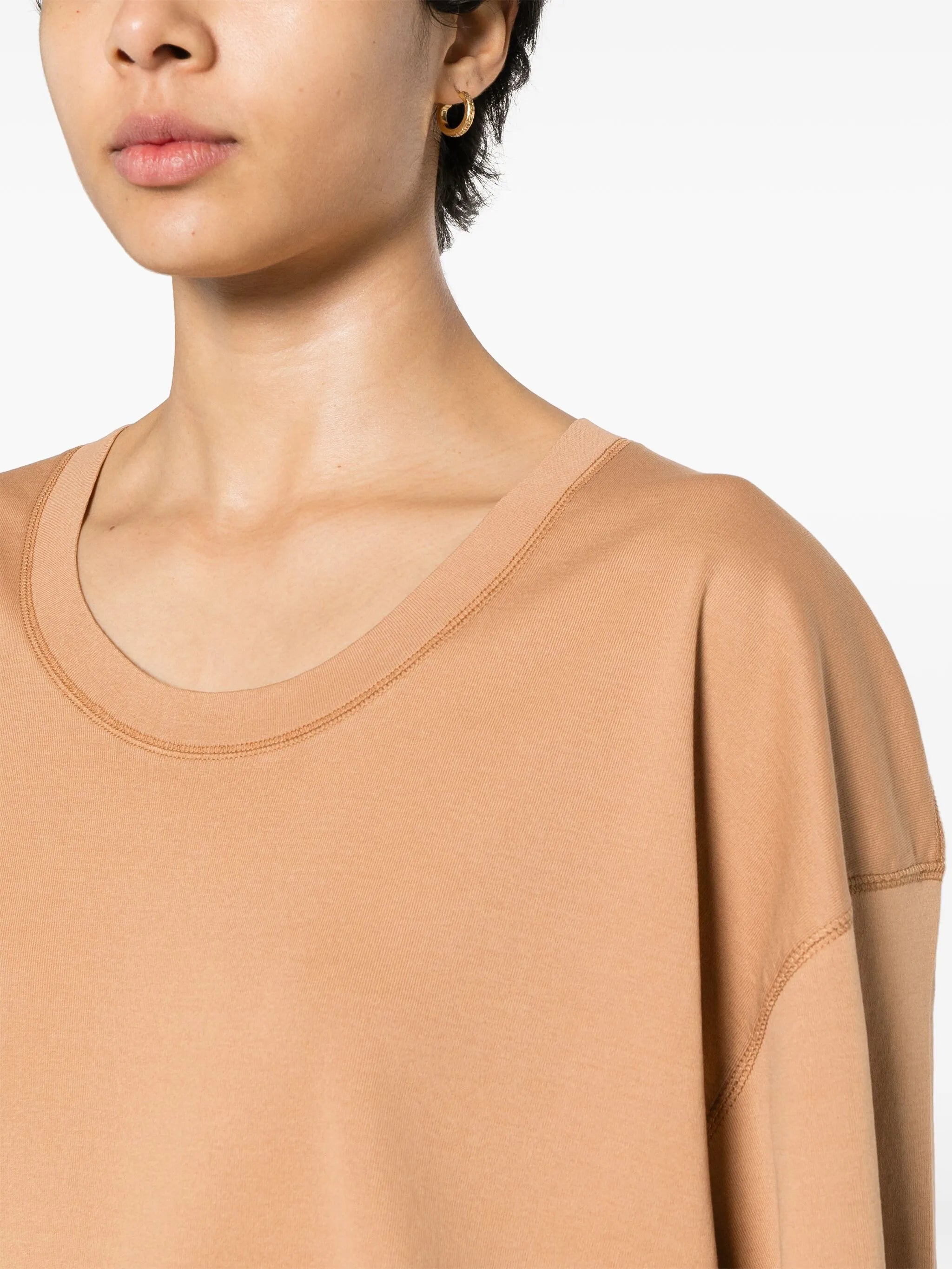 seam-detailing T-shirt