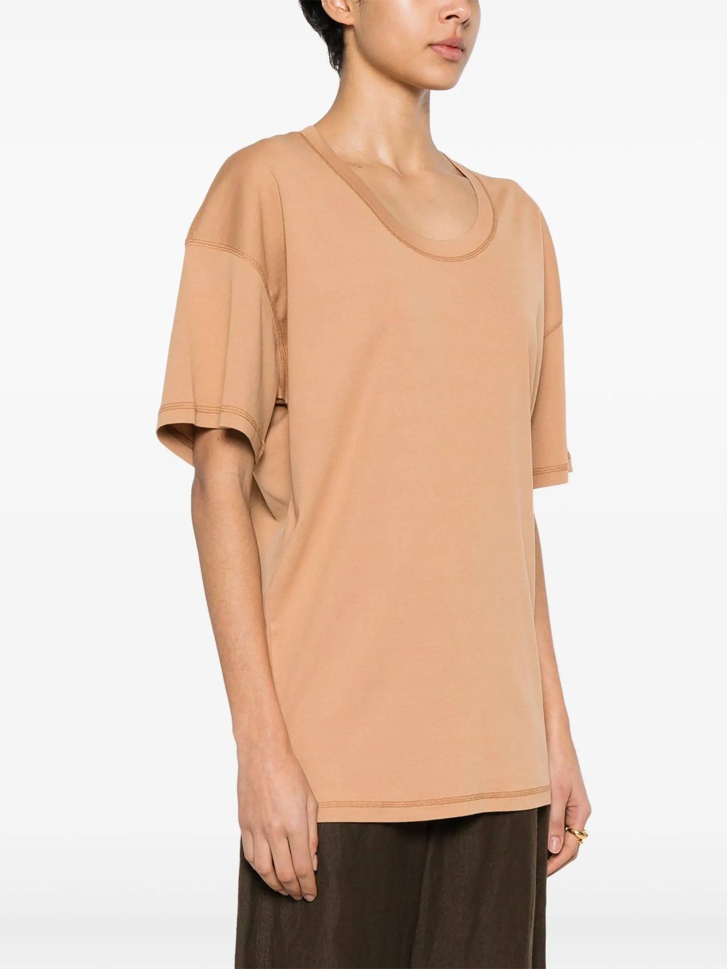 seam-detailing T-shirt