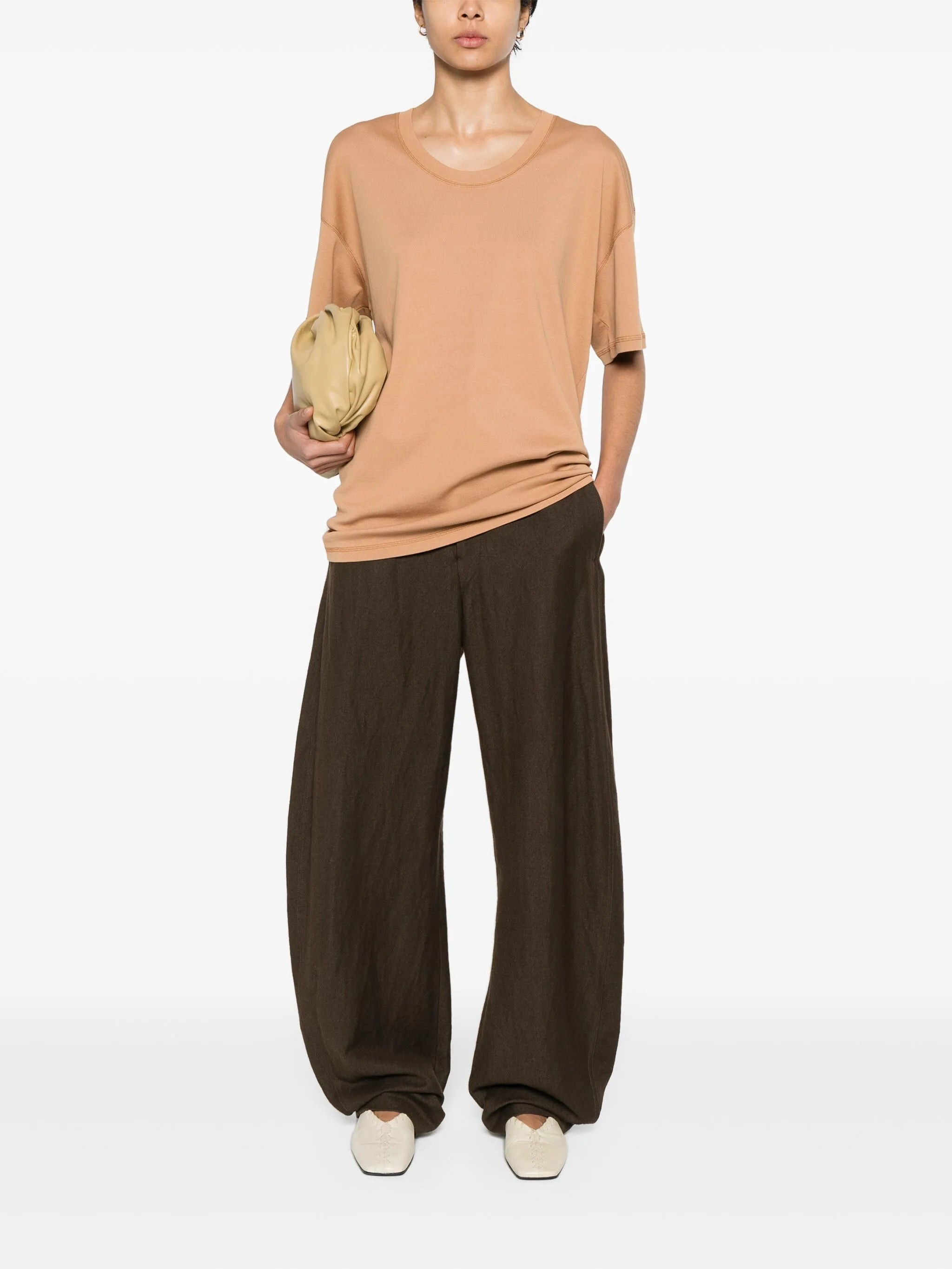 seam-detailing T-shirt