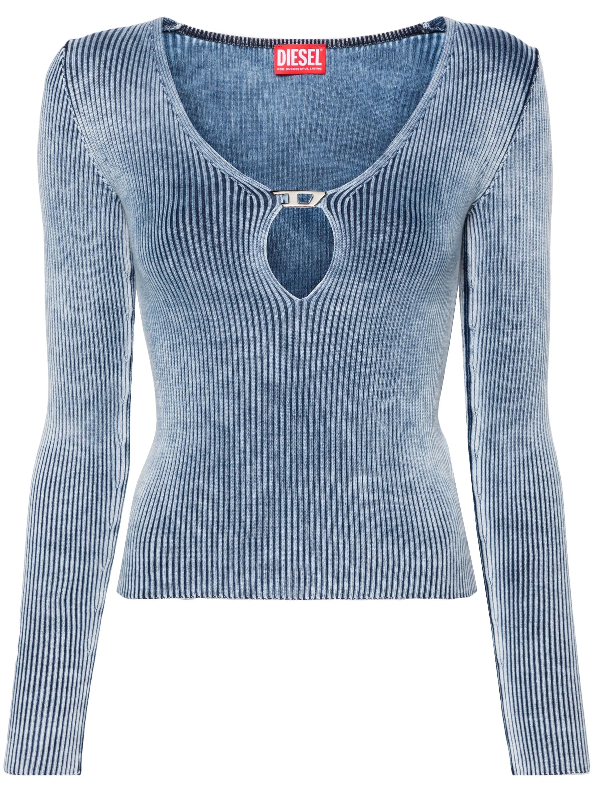 M-Teri ribbed-knit top