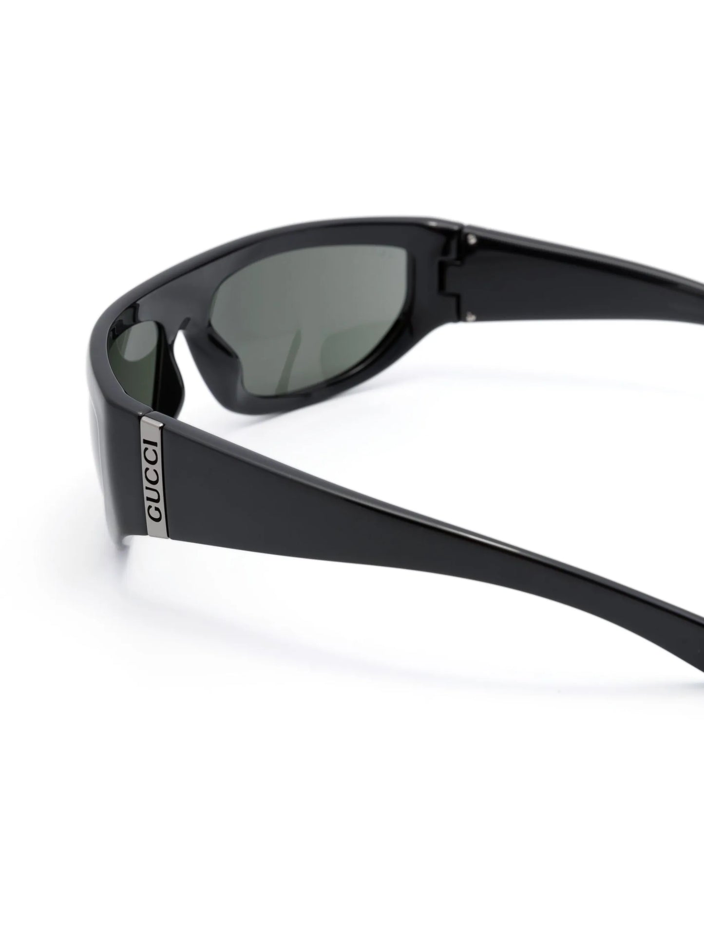 biker-frame tinted sunglasses