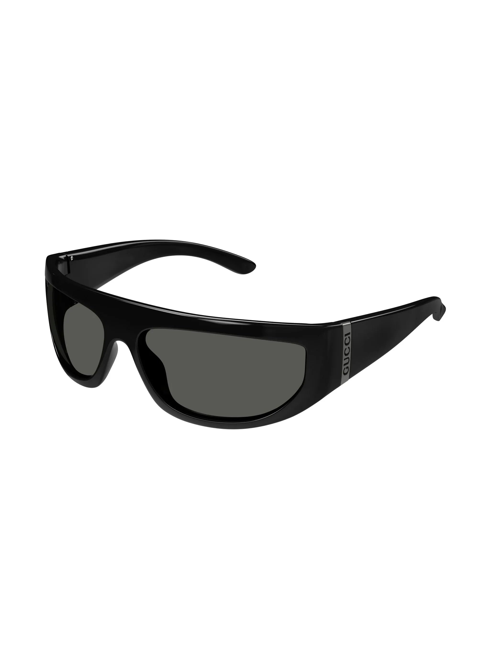 biker-frame tinted sunglasses