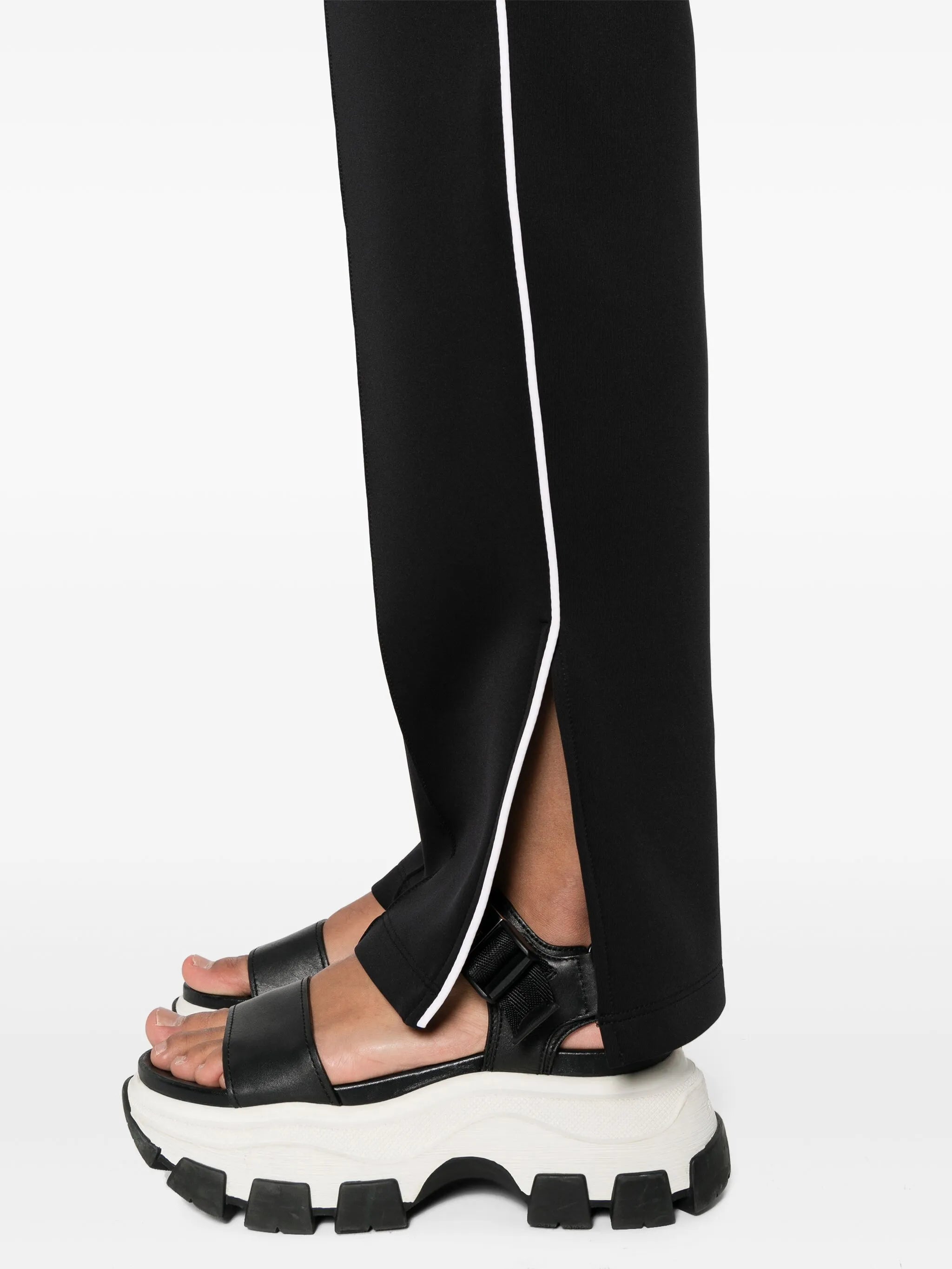 appliqué-logo track pants