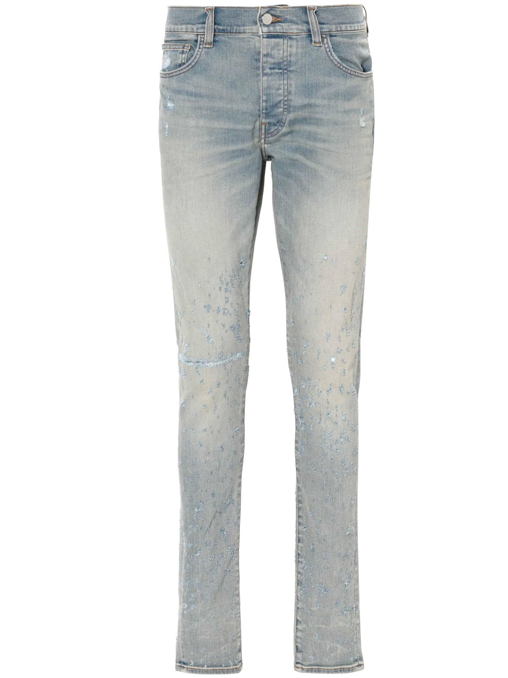 Shotgun mid-rise skinny jeans