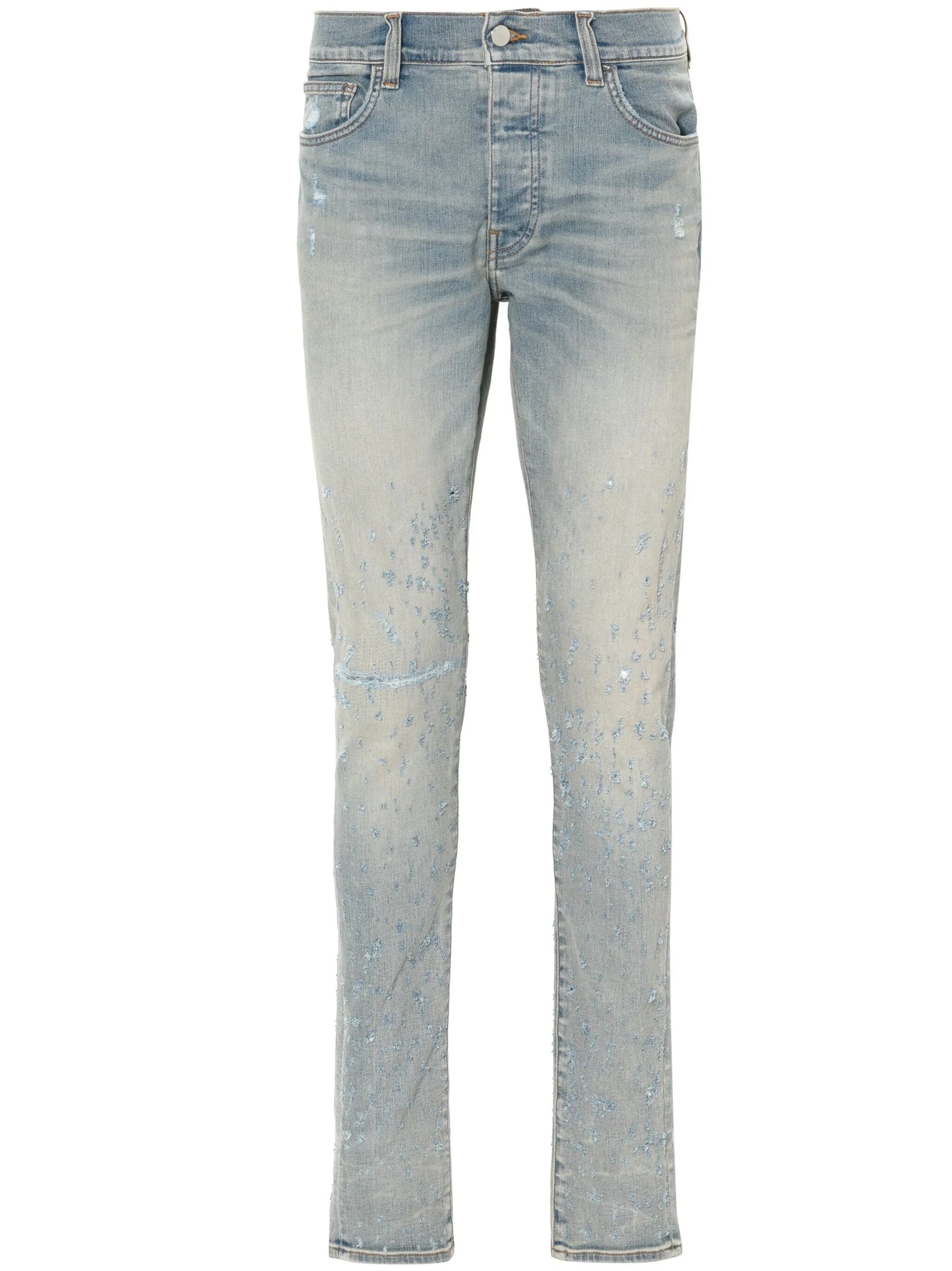 Shotgun mid-rise skinny jeans