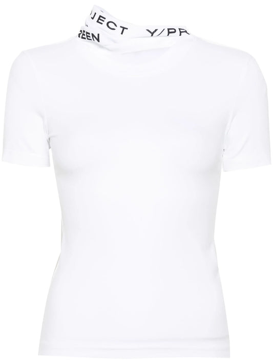 Evergreen triple-collar T-shirt