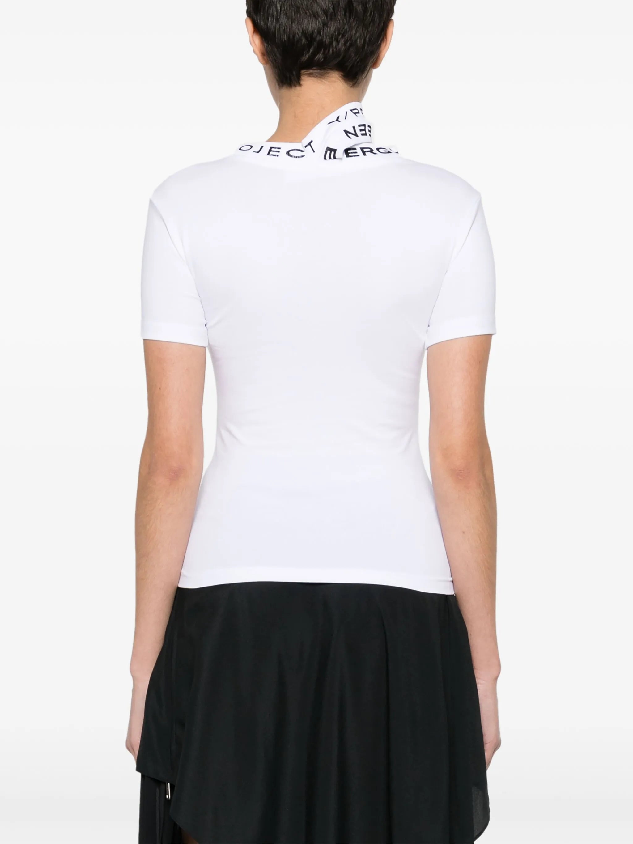 Evergreen triple-collar T-shirt