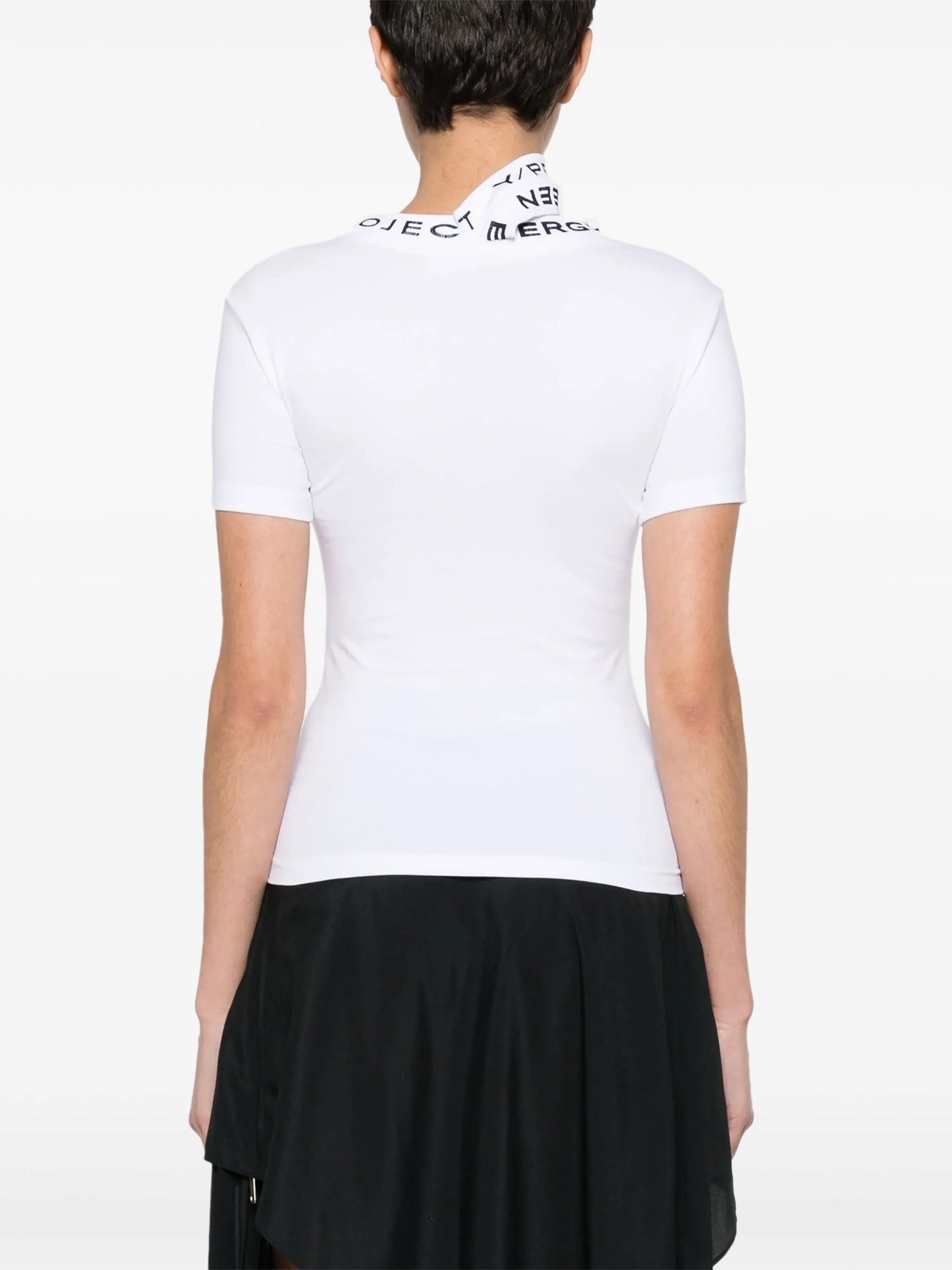 Evergreen triple-collar T-shirt