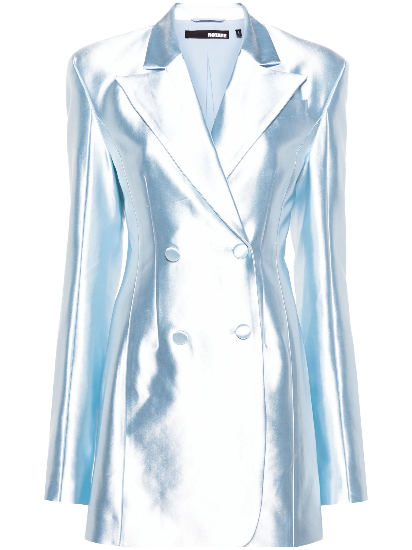 double-breasted blazer dress