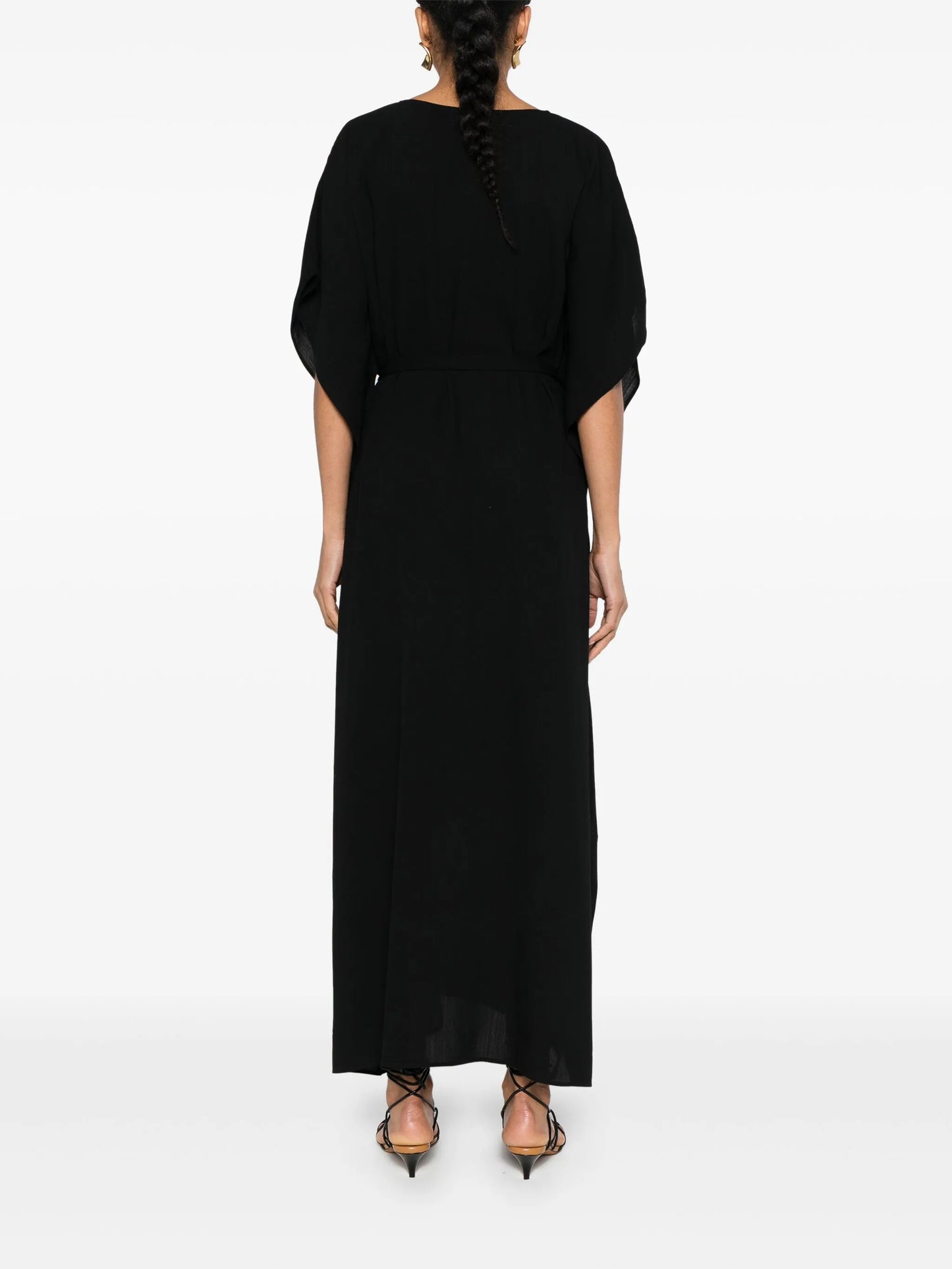 kaftan midi dress