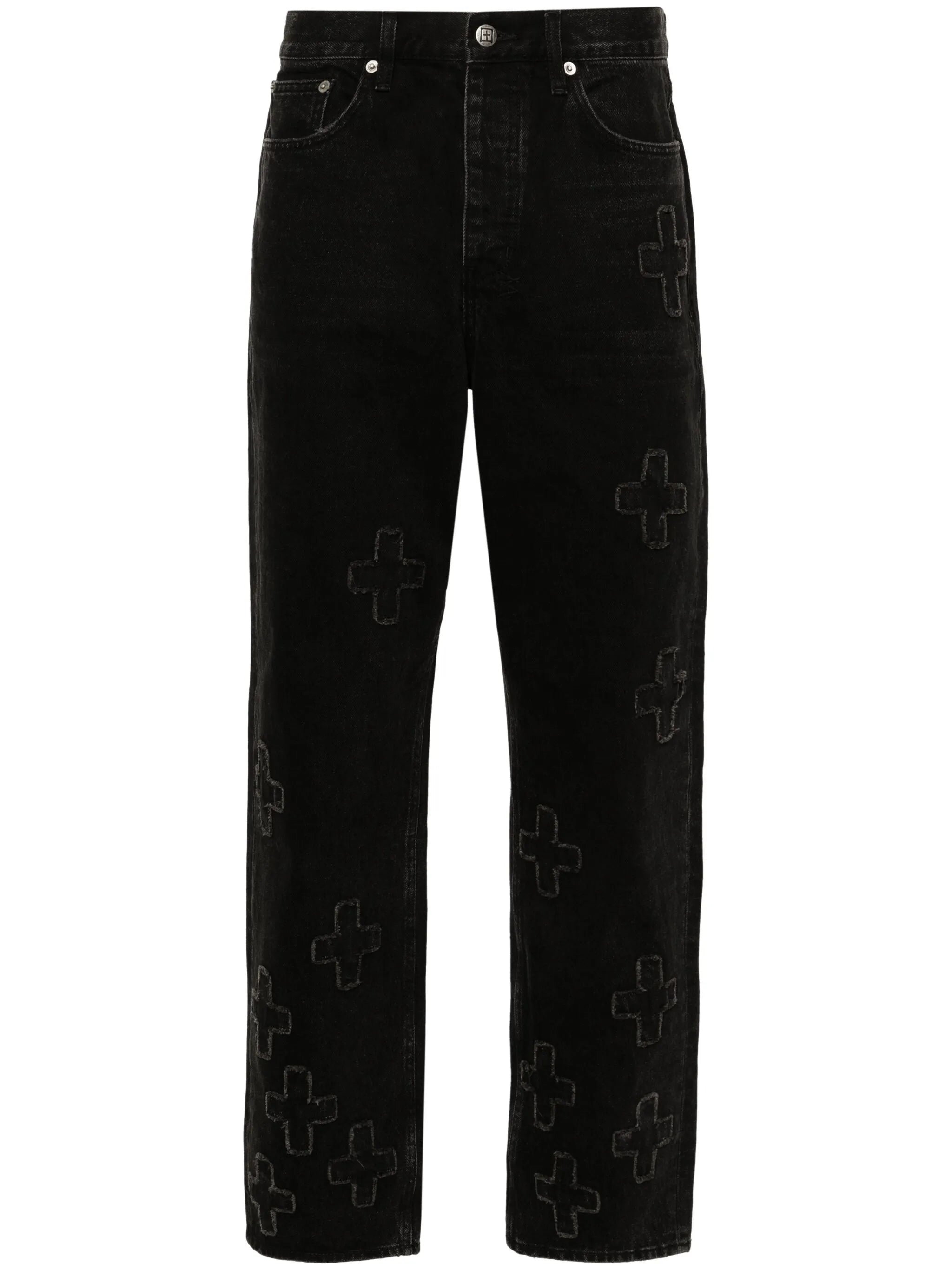 Anti K Kraftwork mid-rise straight-leg jeans