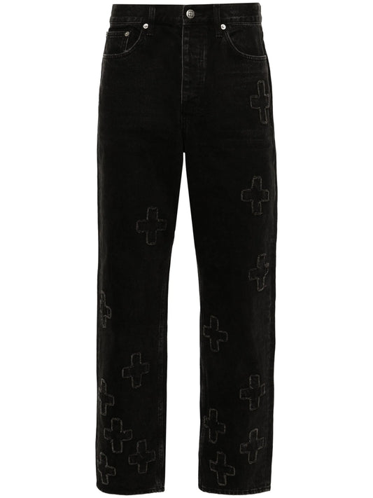 Anti K Kraftwork mid-rise straight-leg jeans