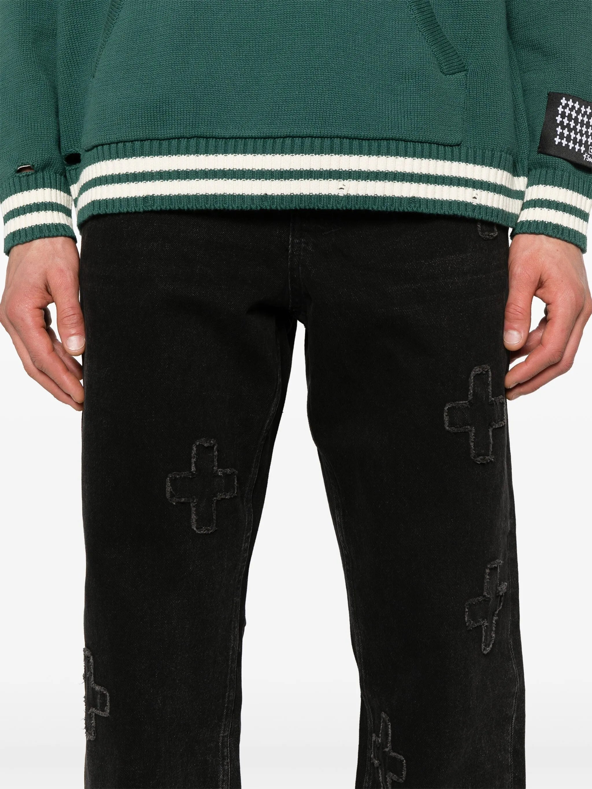 Anti K Kraftwork mid-rise straight-leg jeans