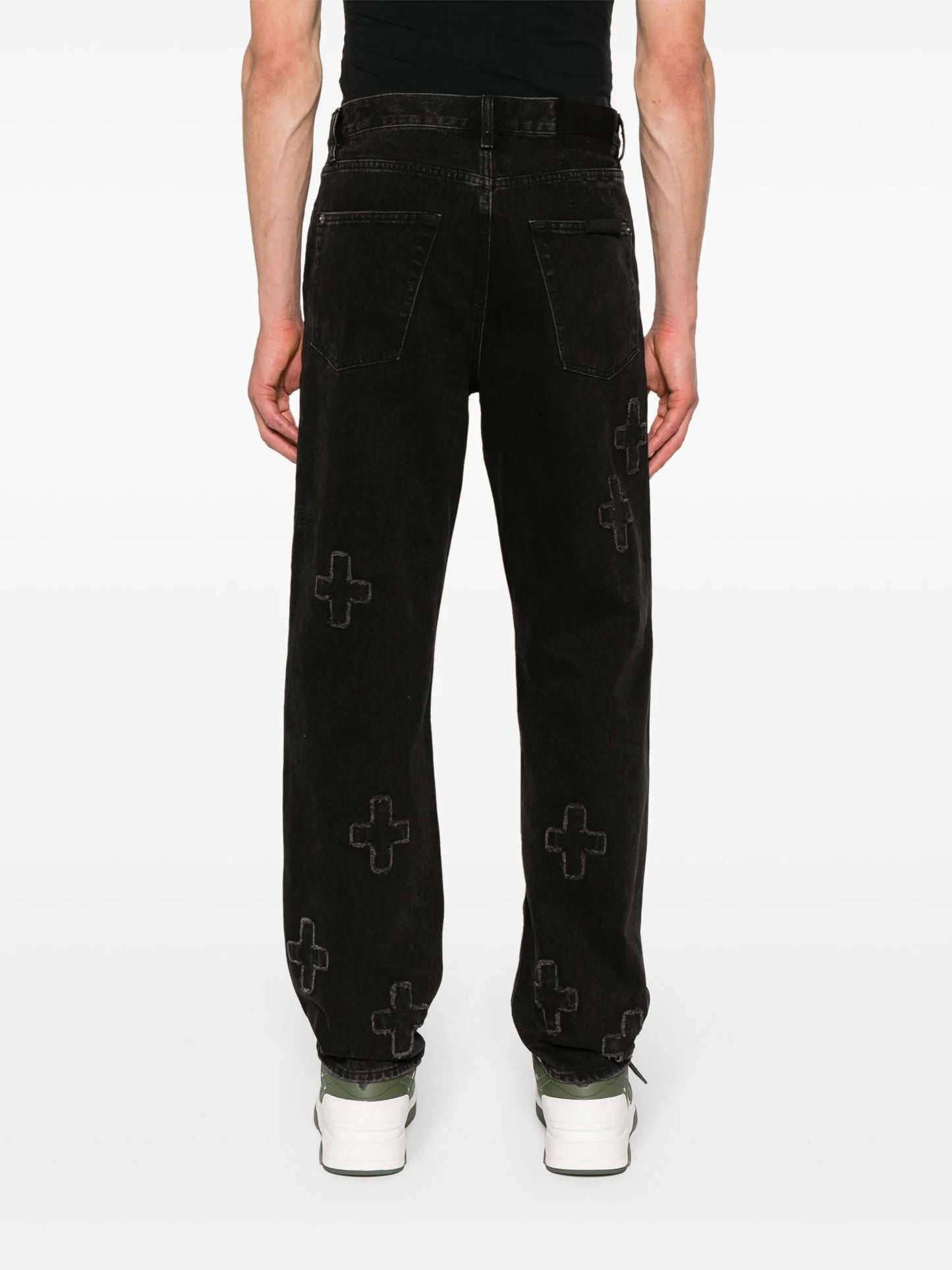 Anti K Kraftwork mid-rise straight-leg jeans
