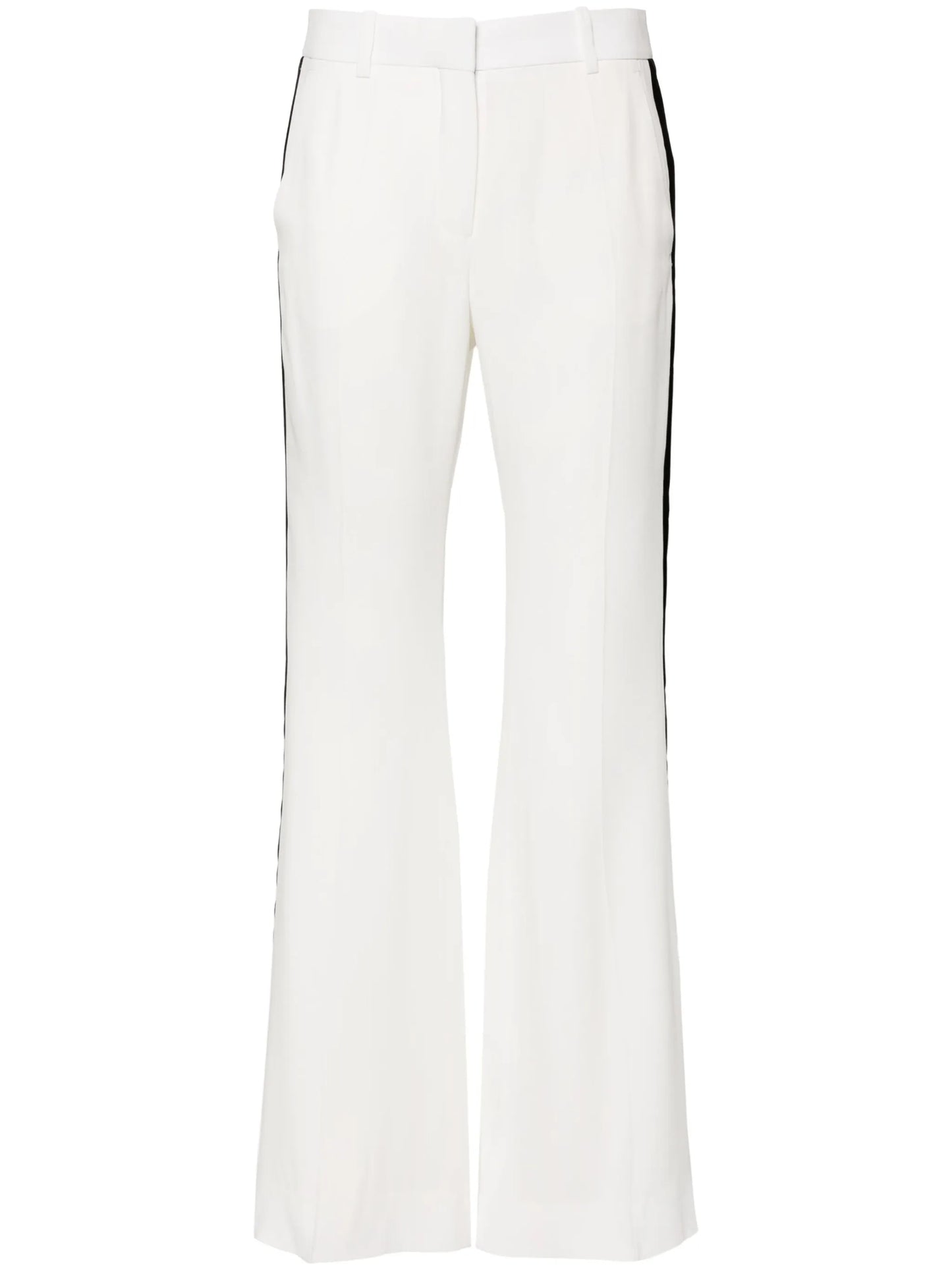 mid-rise bootcut trousers