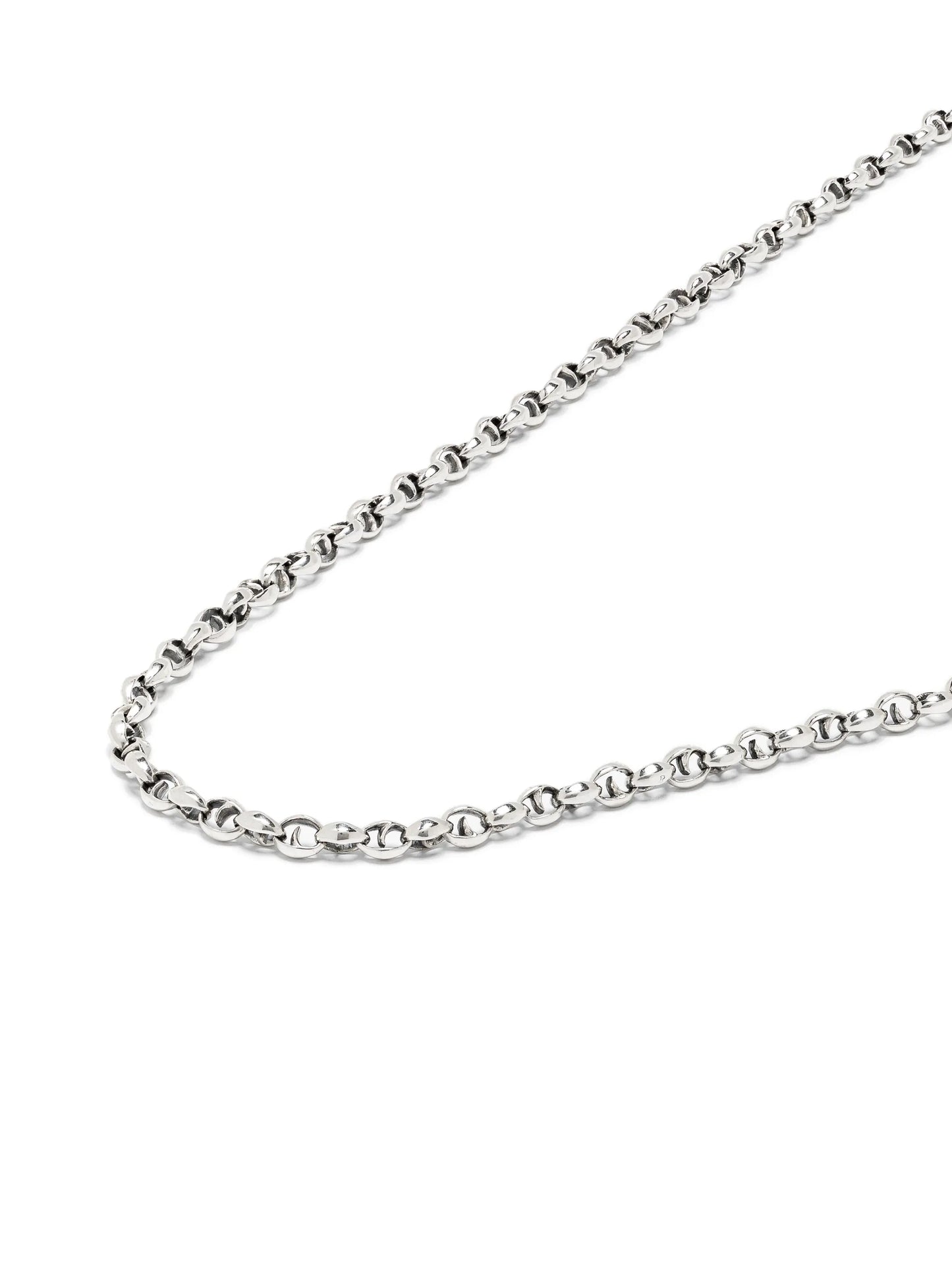 sterling silver medium Classic Link necklace