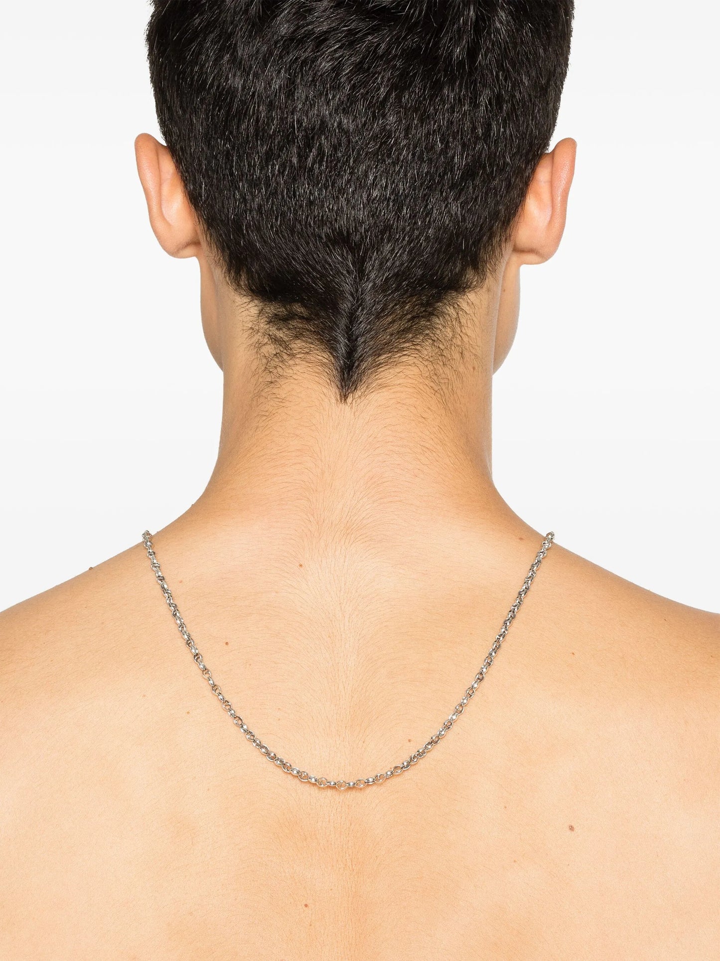 sterling silver medium Classic Link necklace