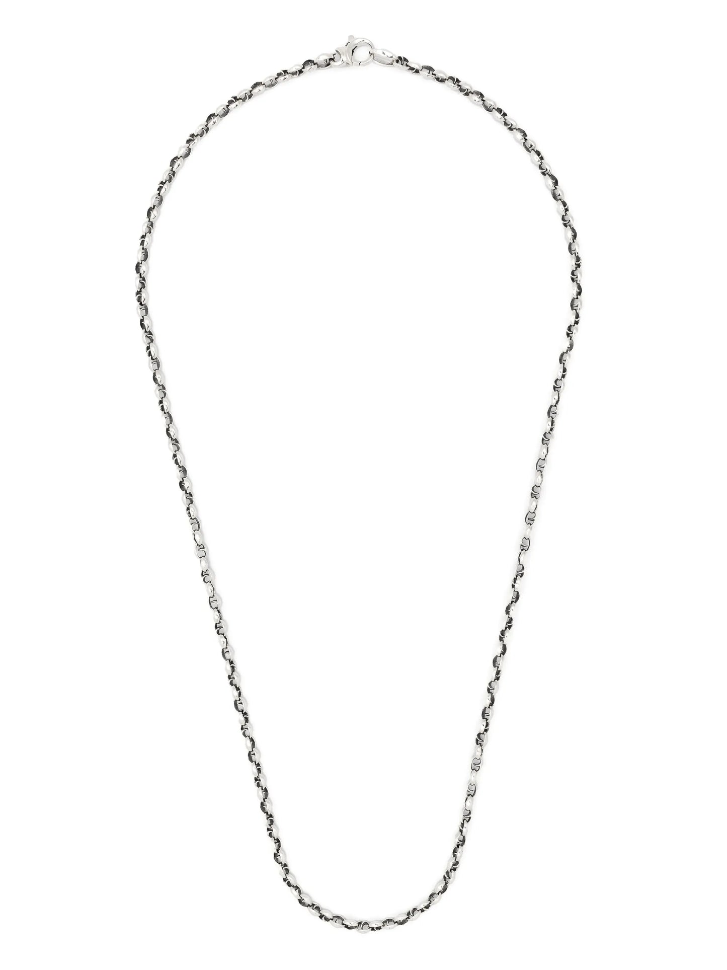 sterling silver medium Classic Link necklace