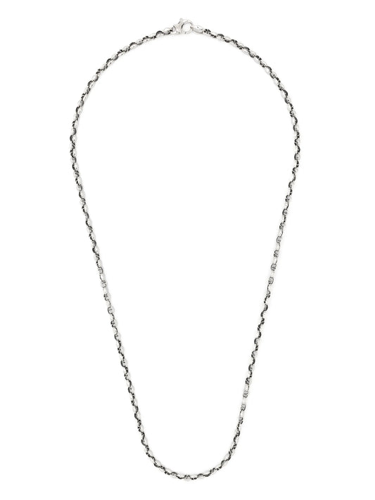 sterling silver medium Classic Link necklace