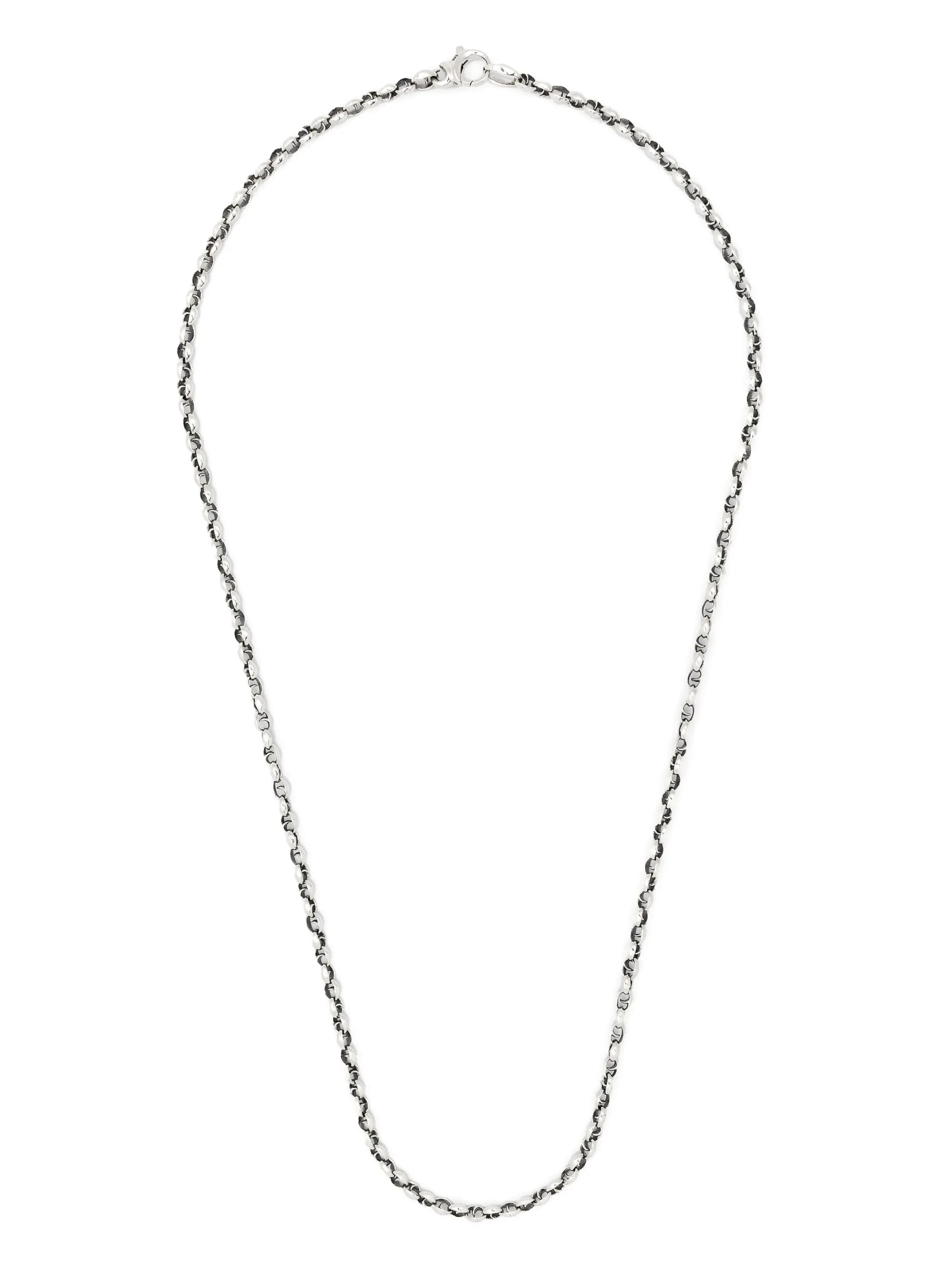 sterling silver medium Classic Link necklace