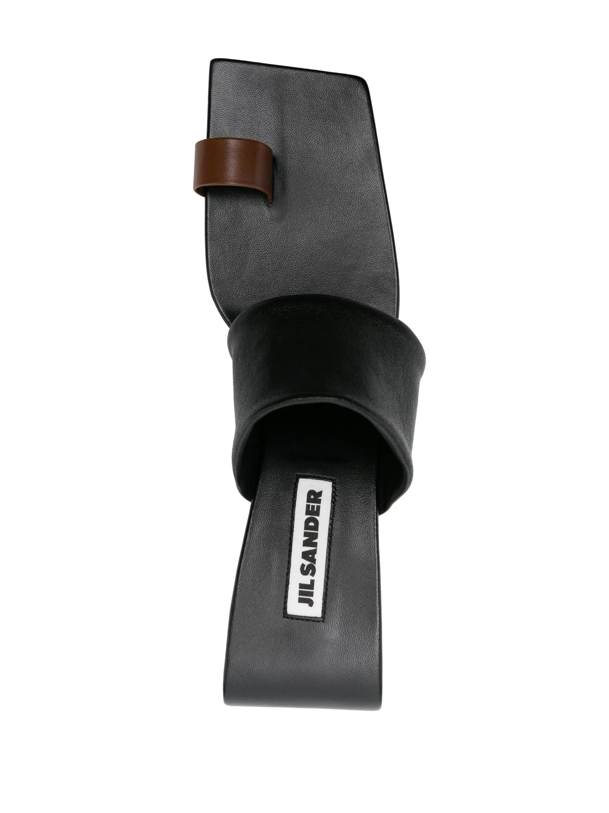 75mm leather sandals