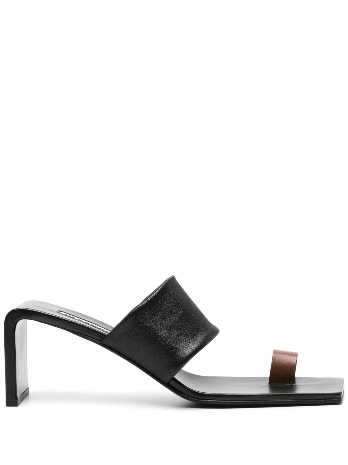 75mm leather sandals