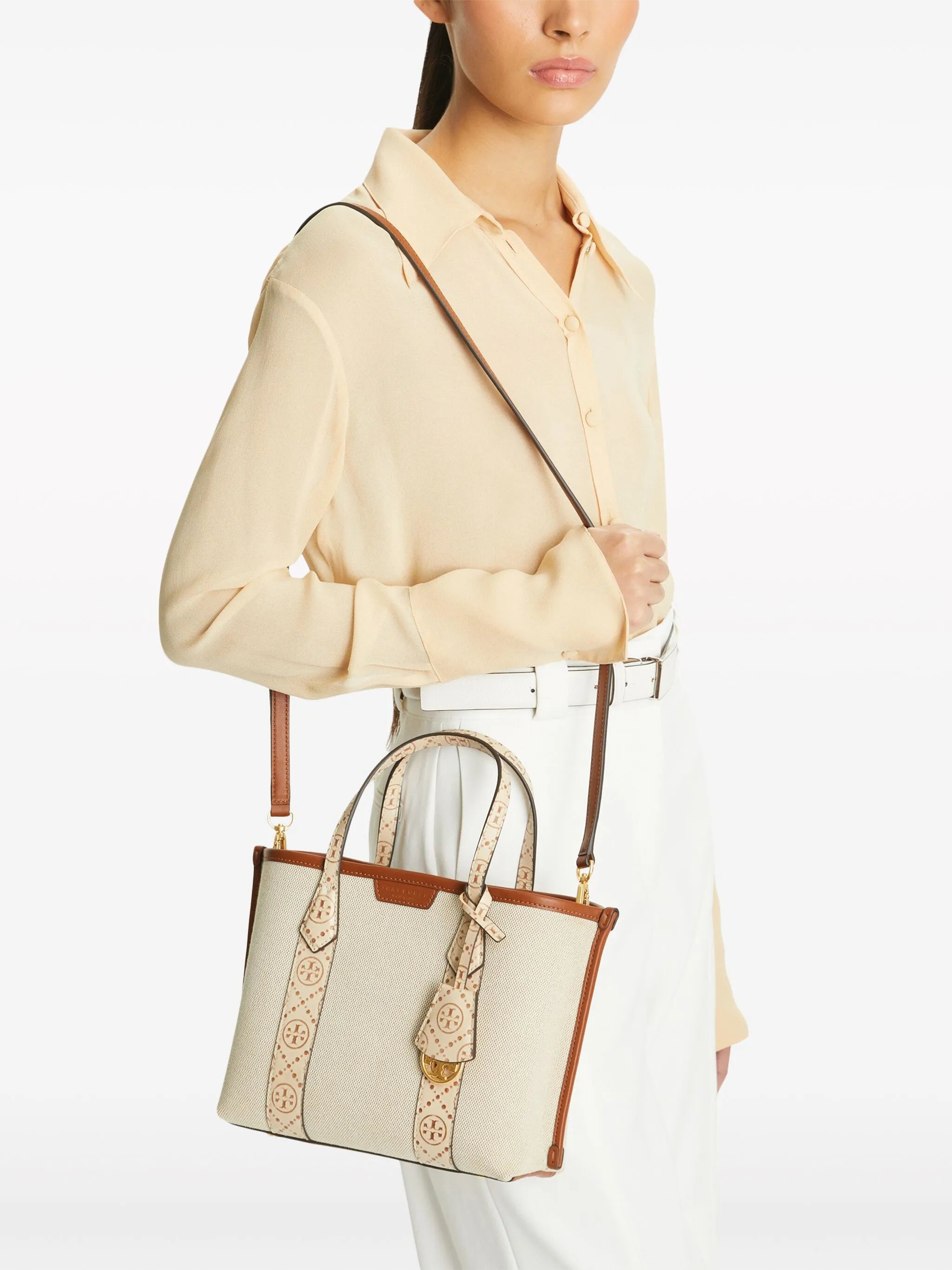 small Perry canvas tote bag