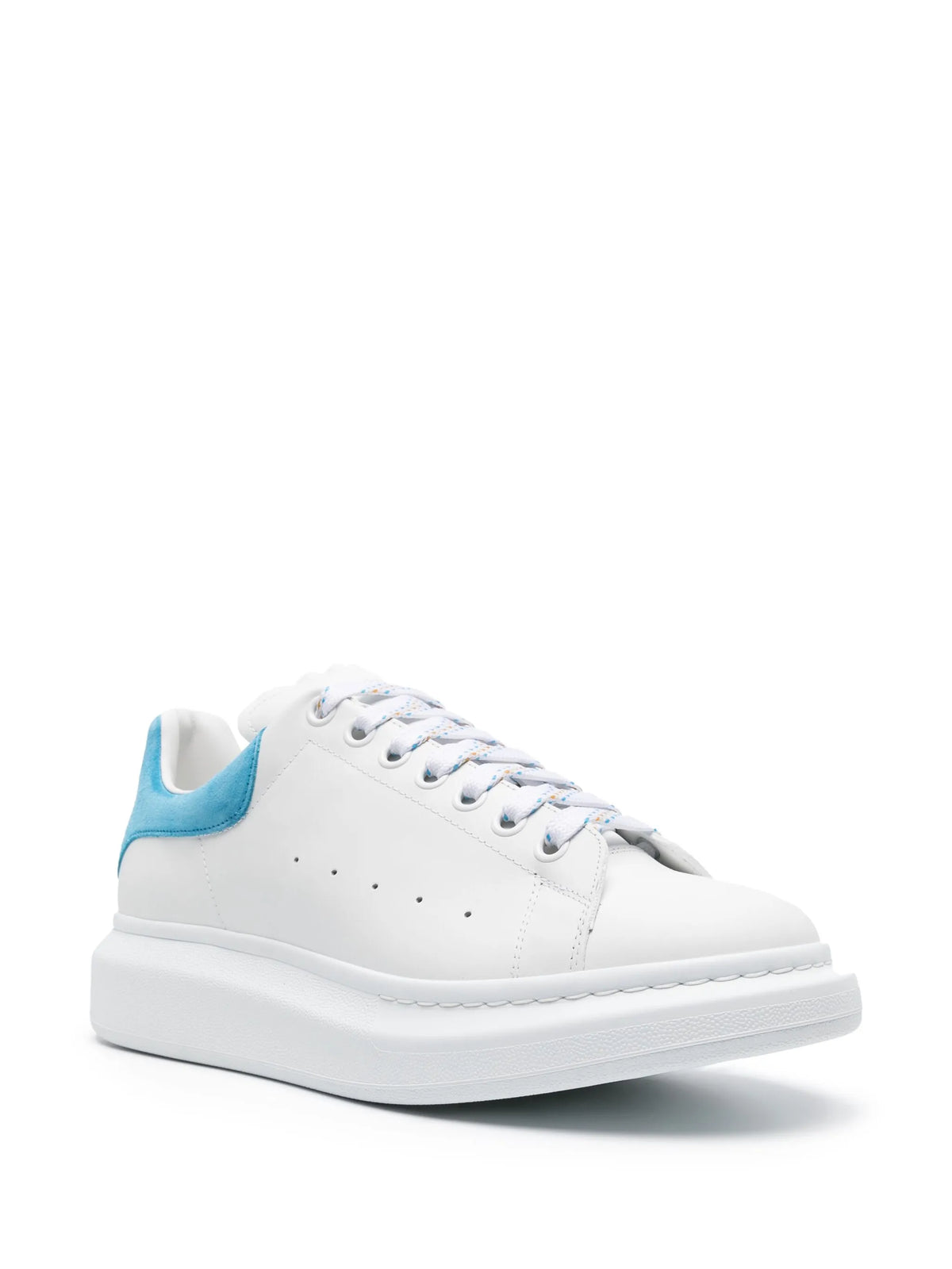 chunky leather sneakers
