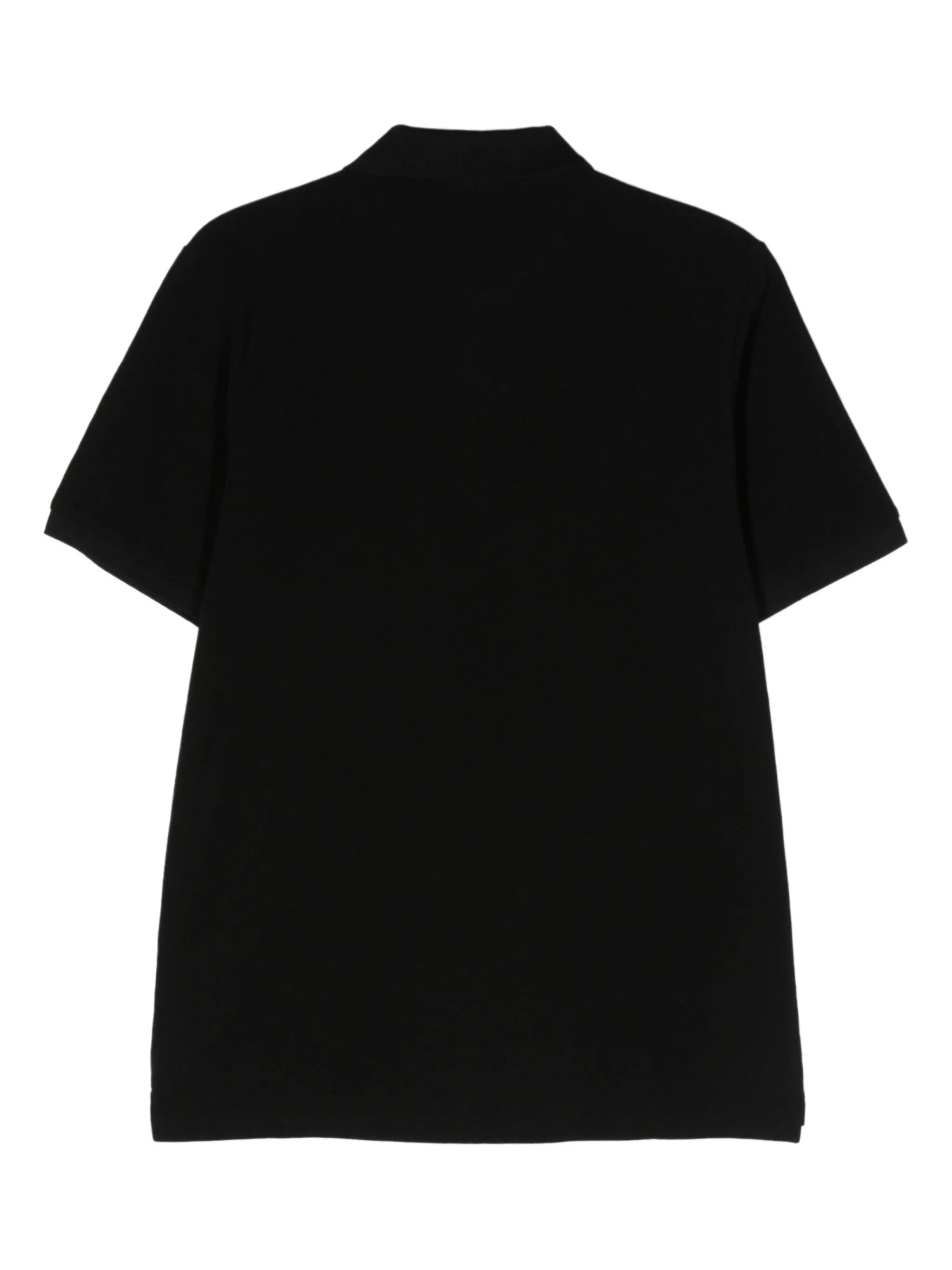 logo-embroidered cotton polo shirt