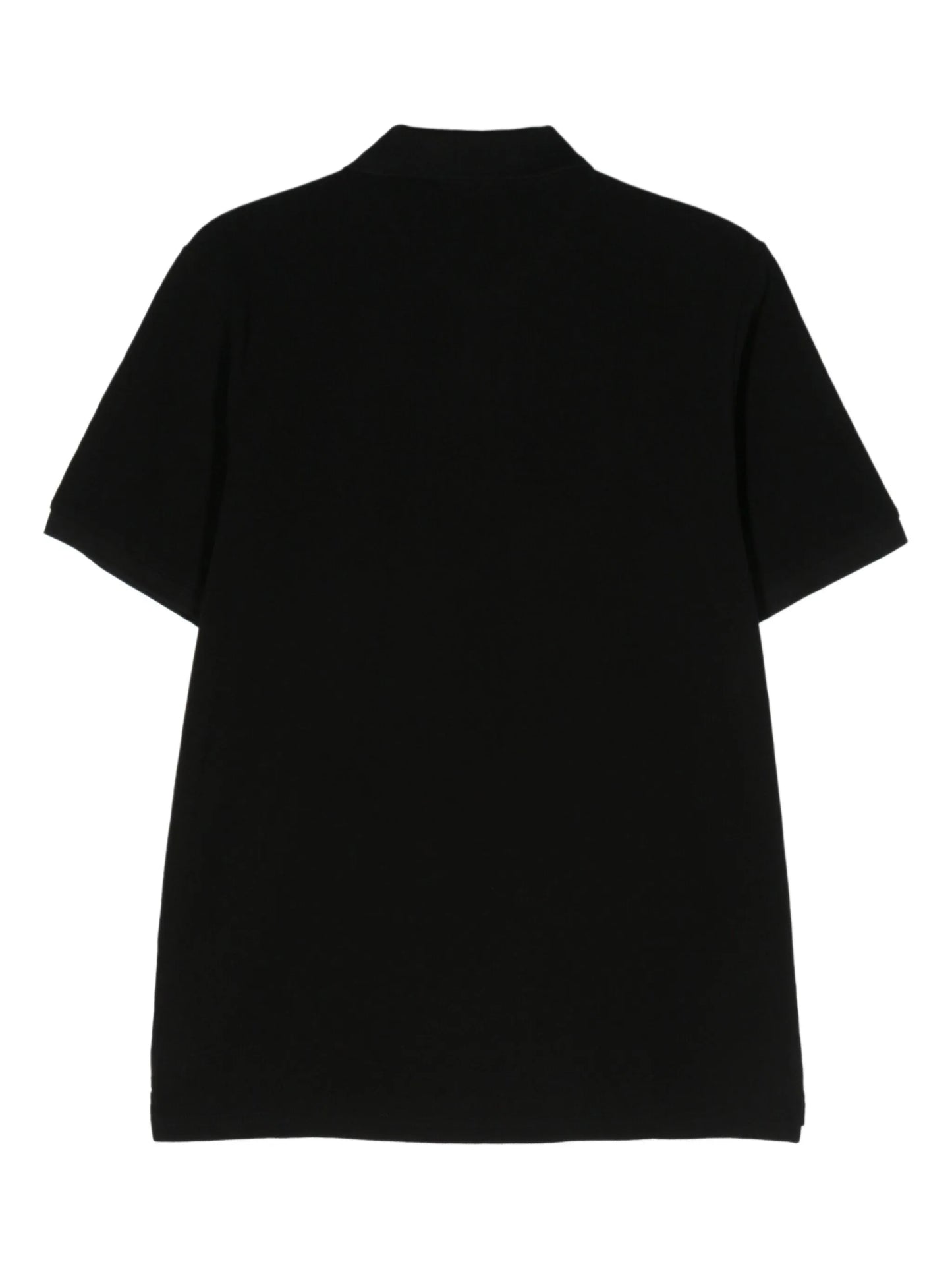 logo-embroidered cotton polo shirt