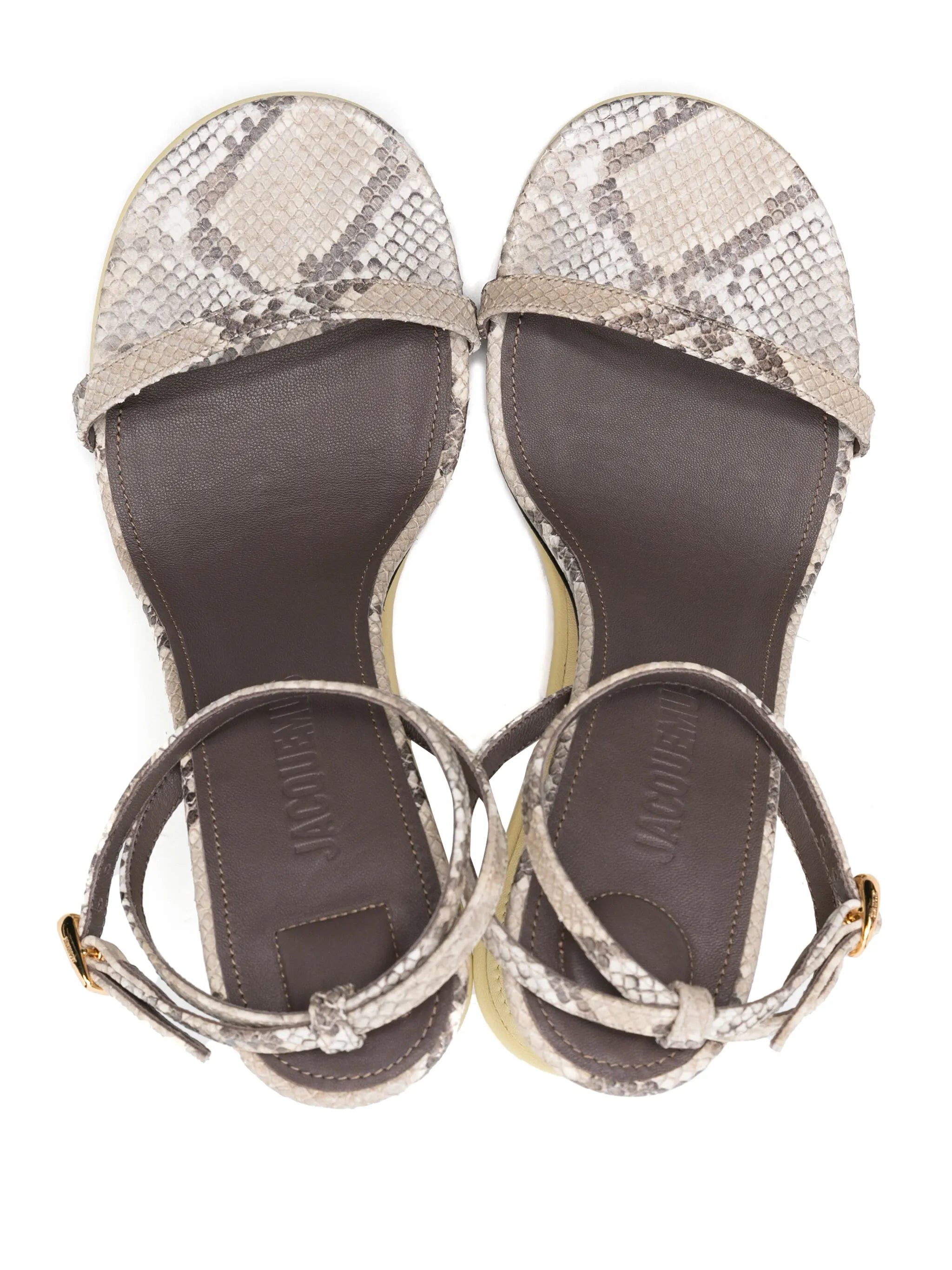 Les Doubles 120mm sandals