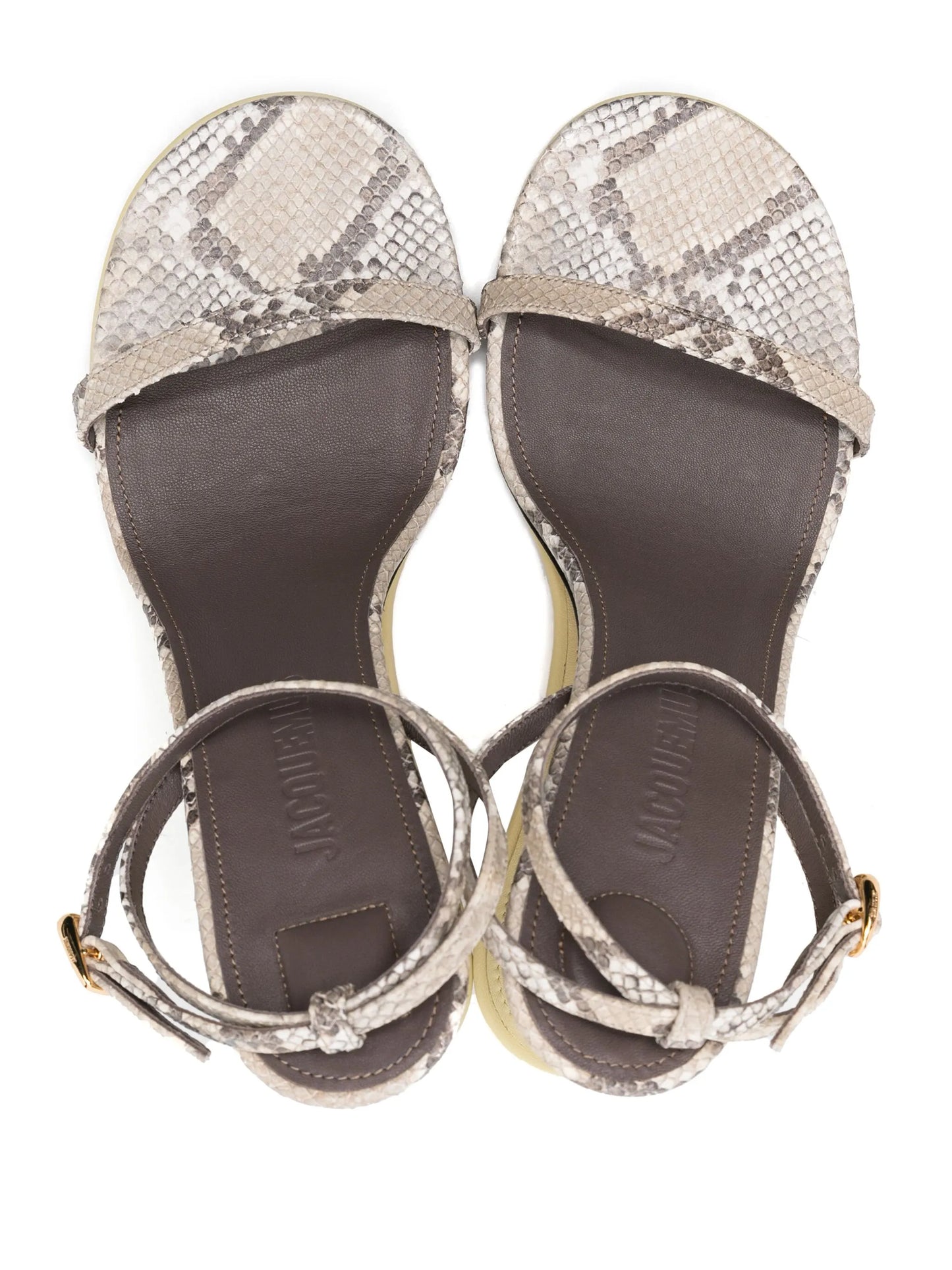 Les Doubles 120mm sandals